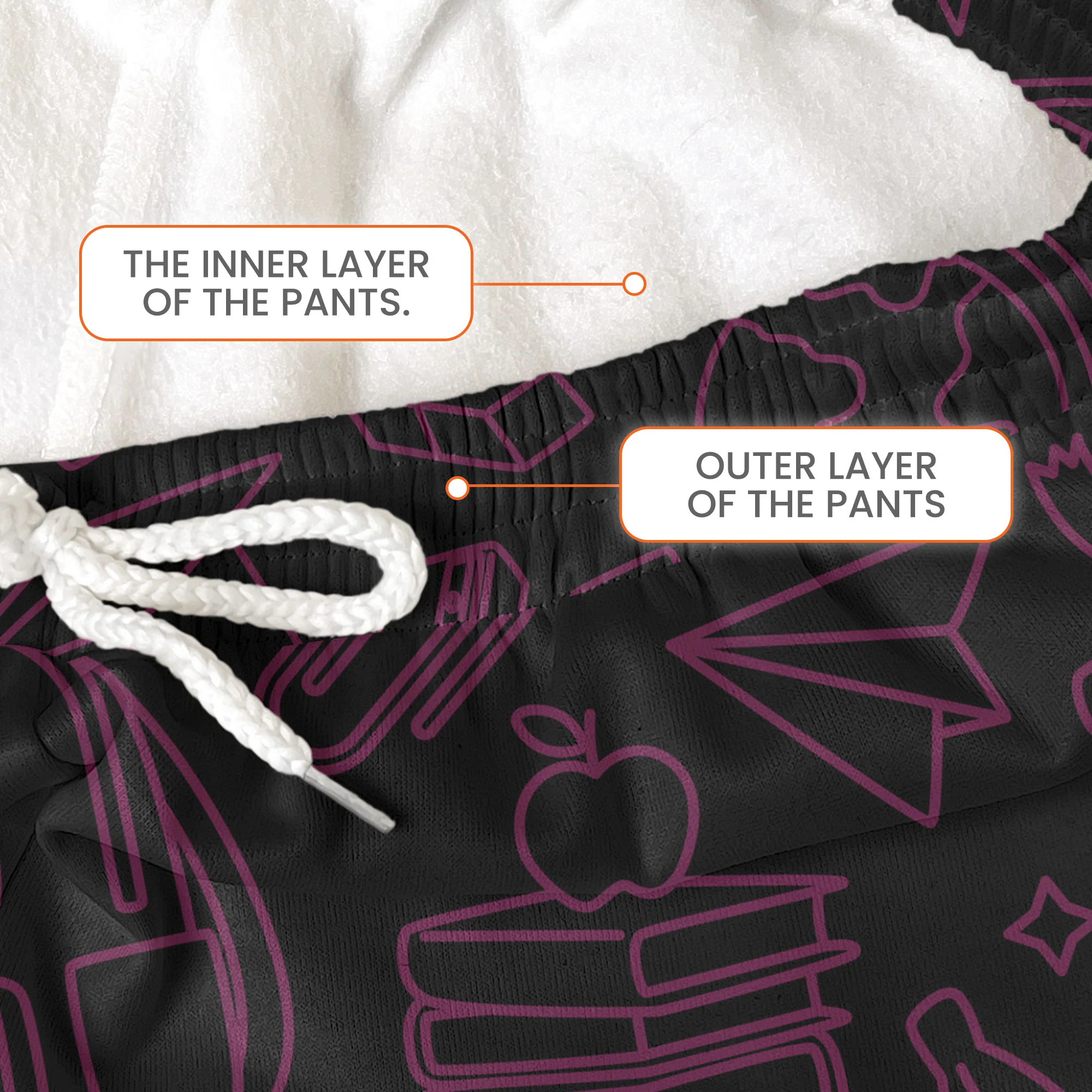 Senior High School, College - Personalized Sweatpants, Lounge Pants With Pockets - Image 7