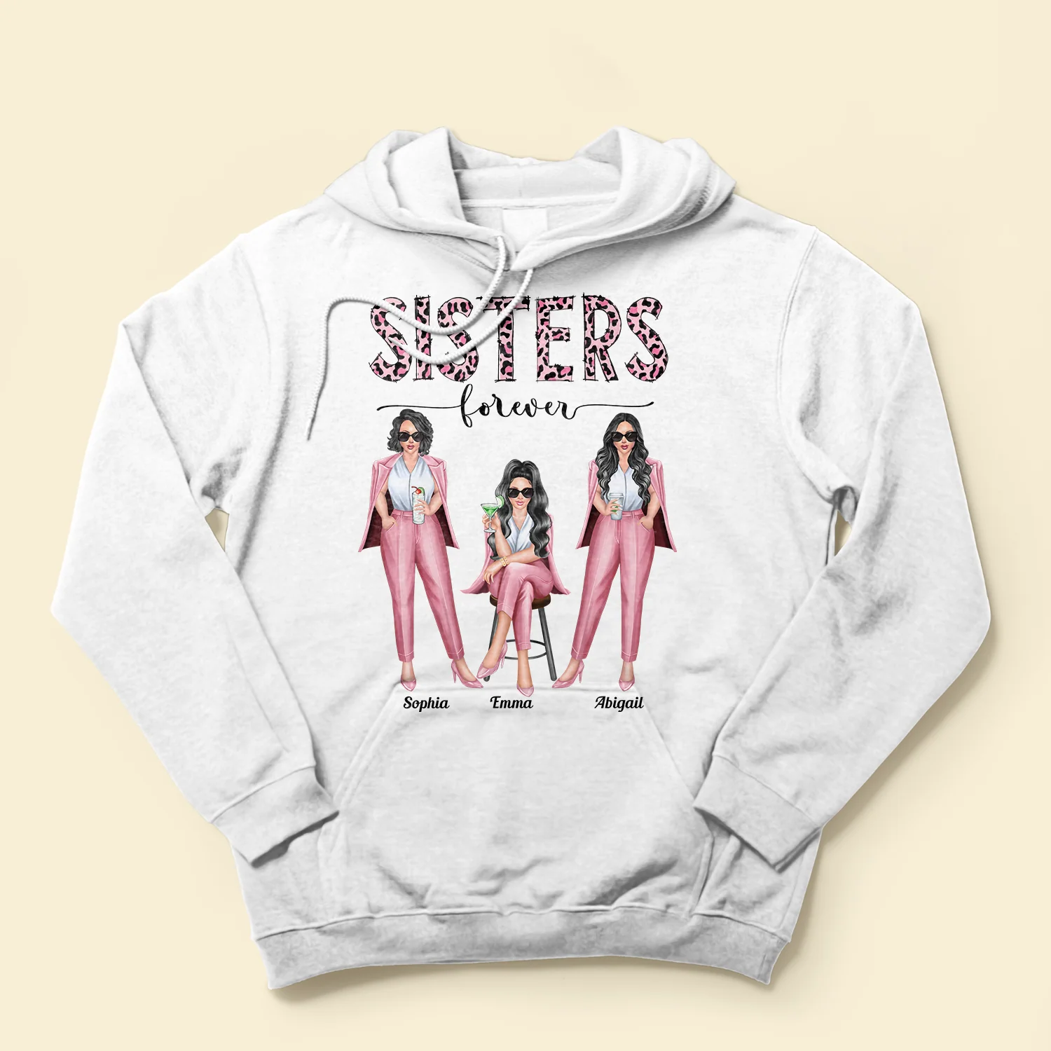 Sisters, Besties Forever - Personalized Shirt - Image 4