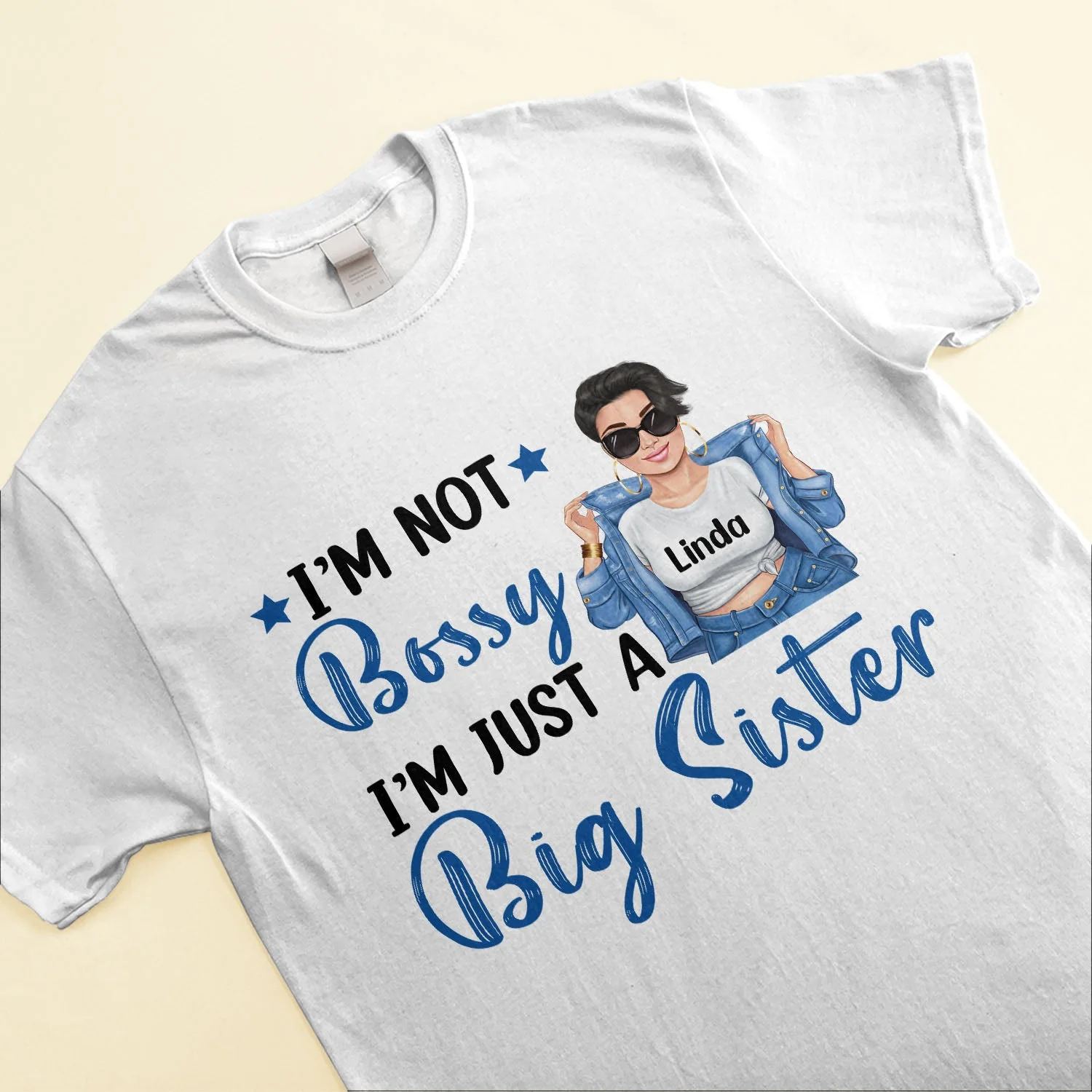 Sisters Funny - Personalized Shirt - Gift For Sisters - Image 3