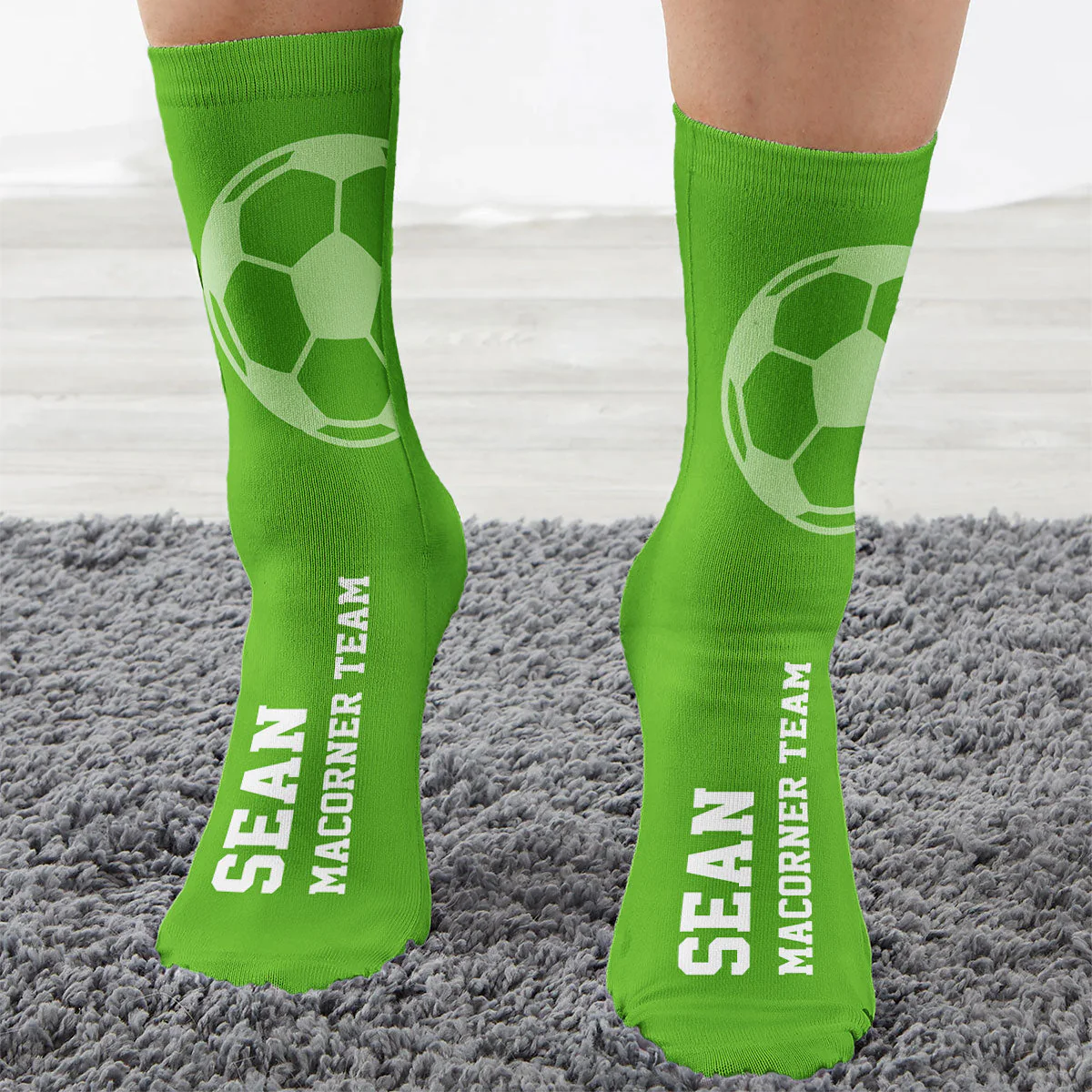 Soccer- Personalized Crew Socks - Image 3