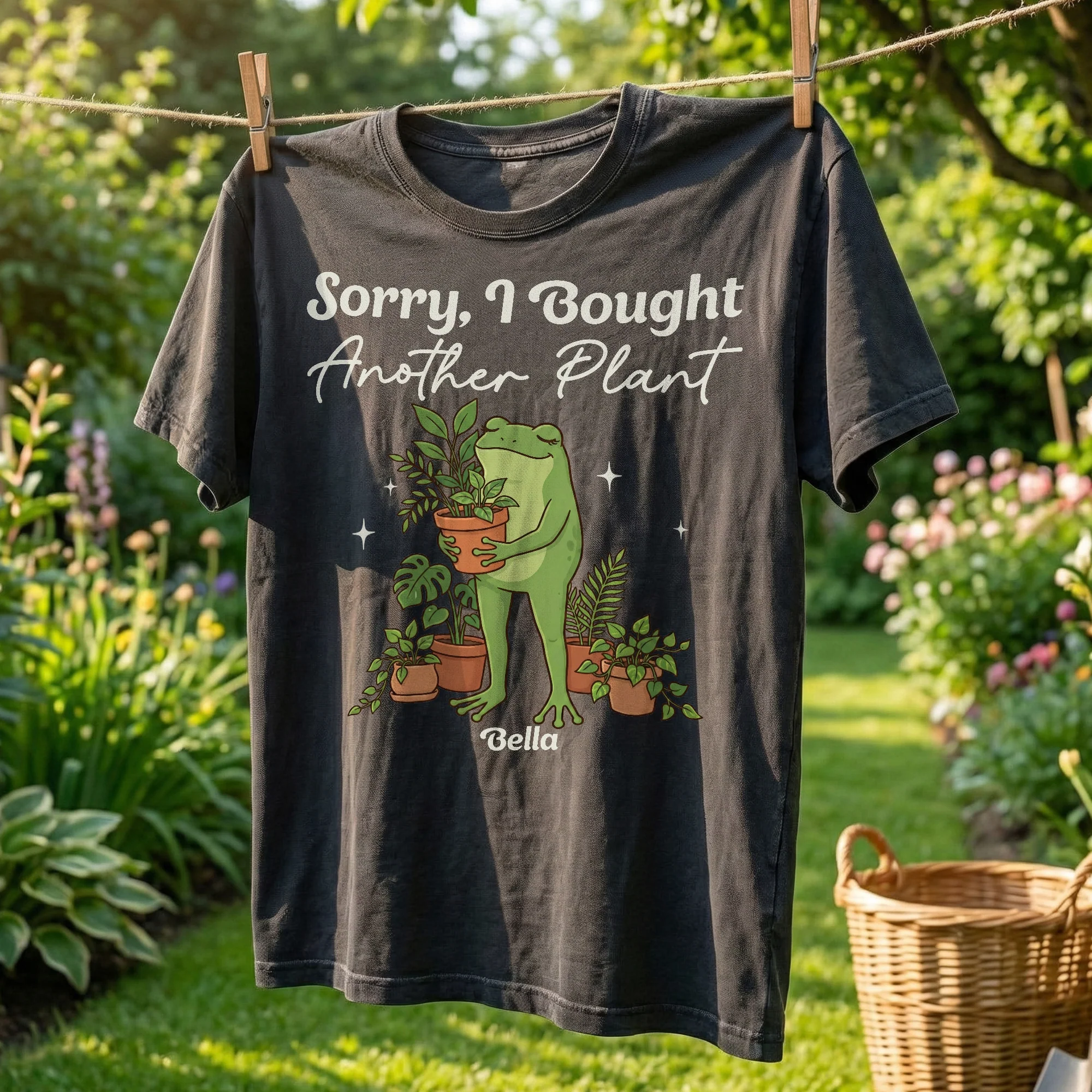 Sorry, I Bought Another Plant - Personalized Shirt - Image 6