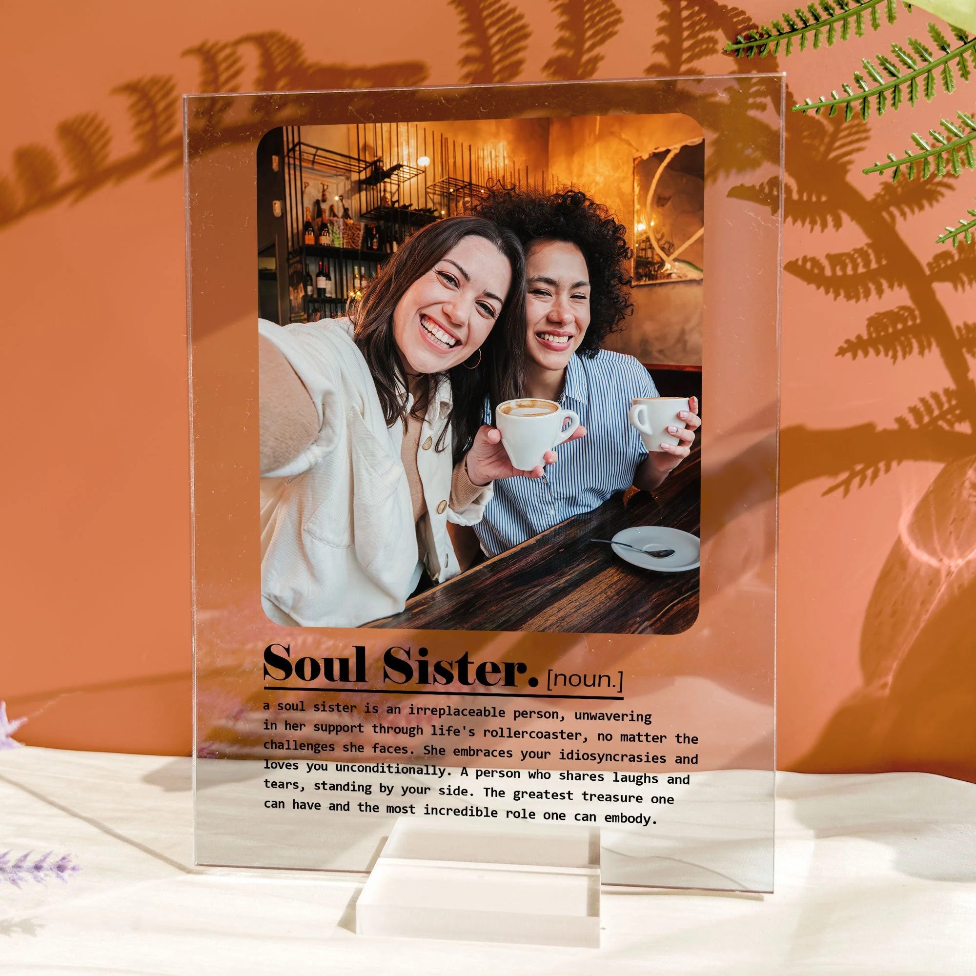 Soul Sister Definition - Personalized Acrylic Photo Plaque - Image 5