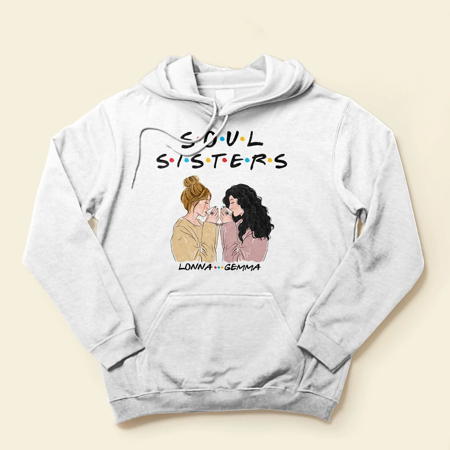 Soul Sisters - Personalized Shirt - Girl Side View - Image 4