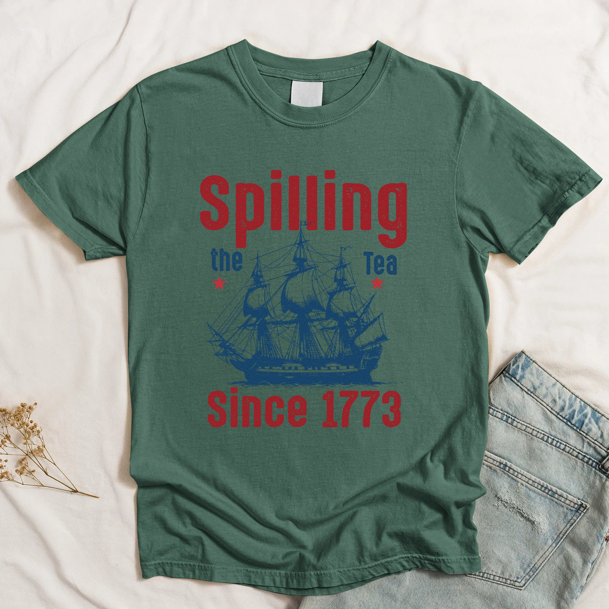 Spilling The Tea Since 1773 - Shirt - Image 10