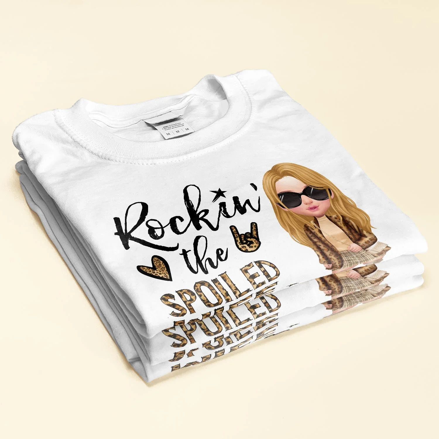 Spoiled Wife Life - Personalized Shirt - Anniversary, Valentine's Day, BirthdayGift For Wife, Mom, Lover - Fashion Girls - Image 2