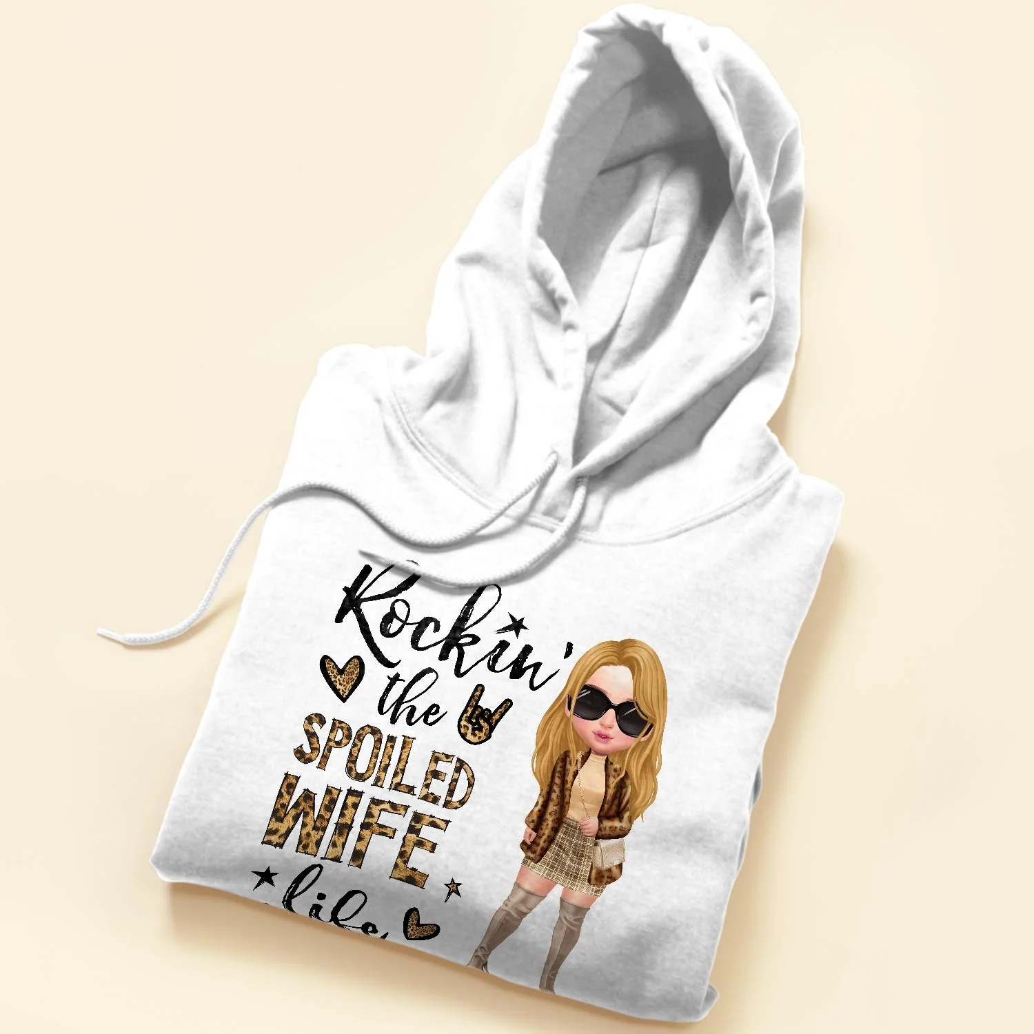 Spoiled Wife Life - Personalized Shirt - Anniversary, Valentine's Day, BirthdayGift For Wife, Mom, Lover - Fashion Girls - Image 5