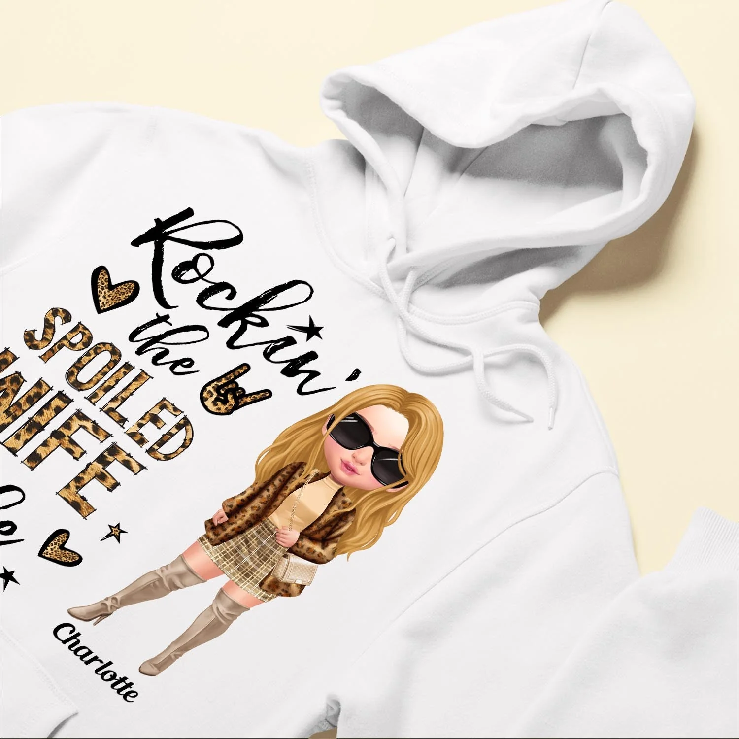 Spoiled Wife Life - Personalized Shirt - Anniversary, Valentine's Day, BirthdayGift For Wife, Mom, Lover - Fashion Girls - Image 6