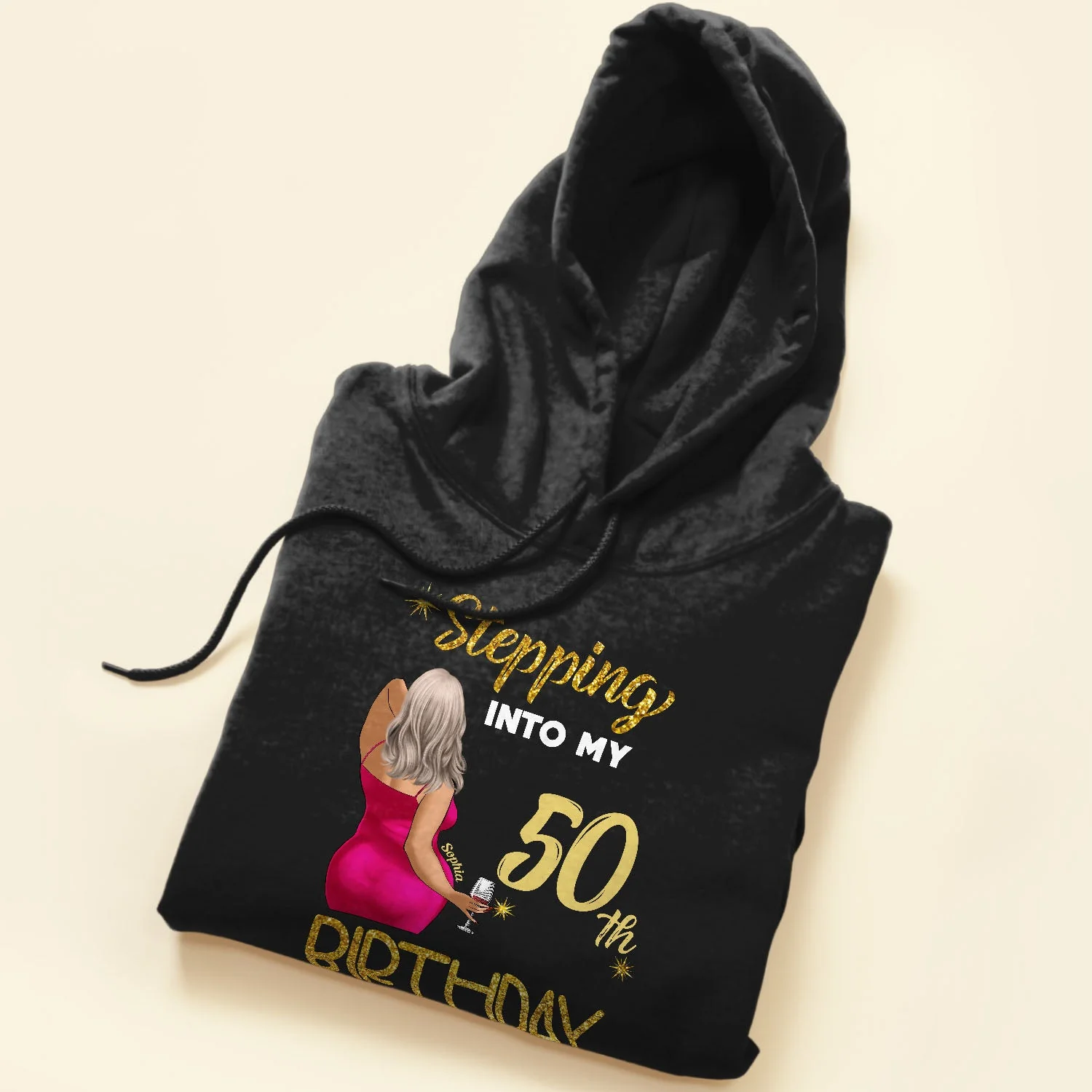 Stepping In To 50th Birthday Like A Boss - Personalized Shirt - Birthday Gift For Family And Friends - Image 5