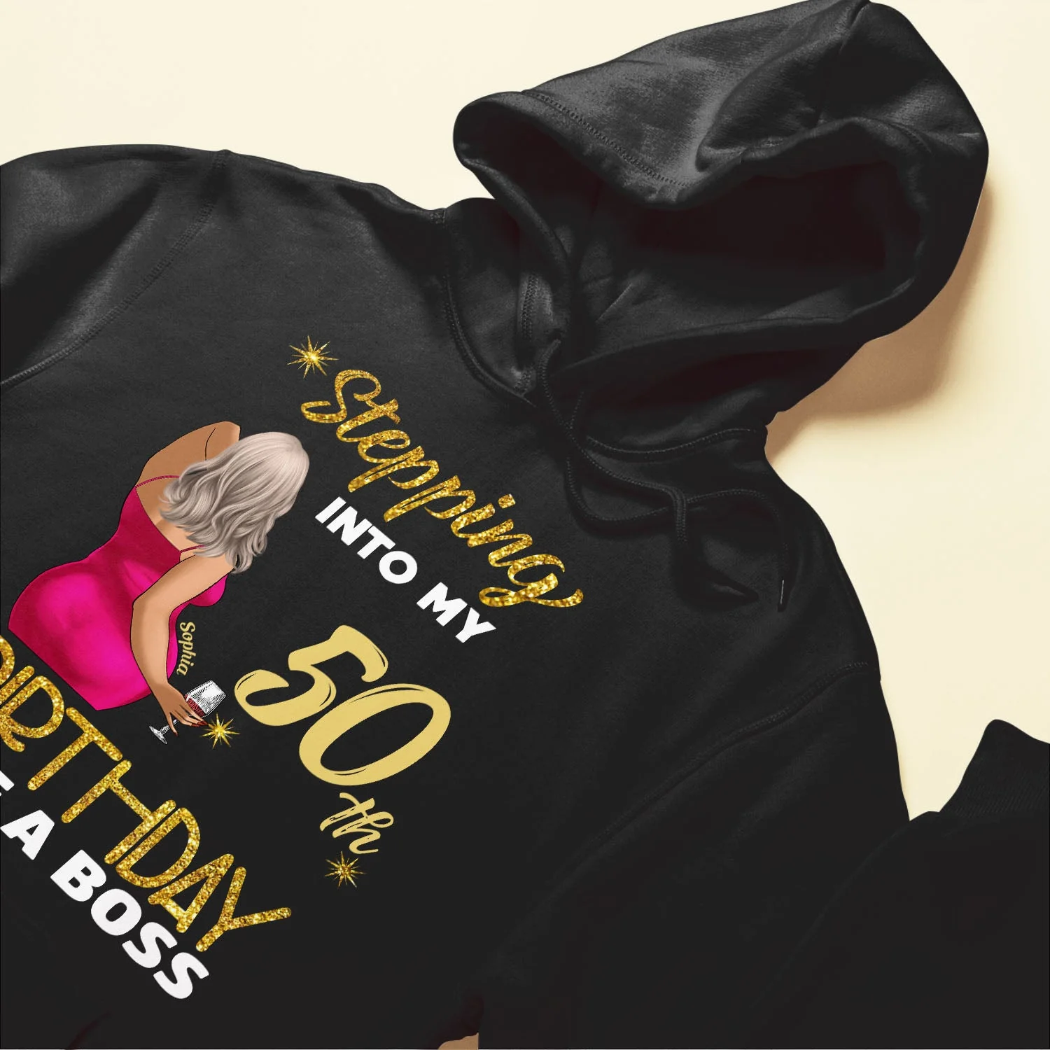 Stepping In To 50th Birthday Like A Boss - Personalized Shirt - Birthday Gift For Family And Friends - Image 6