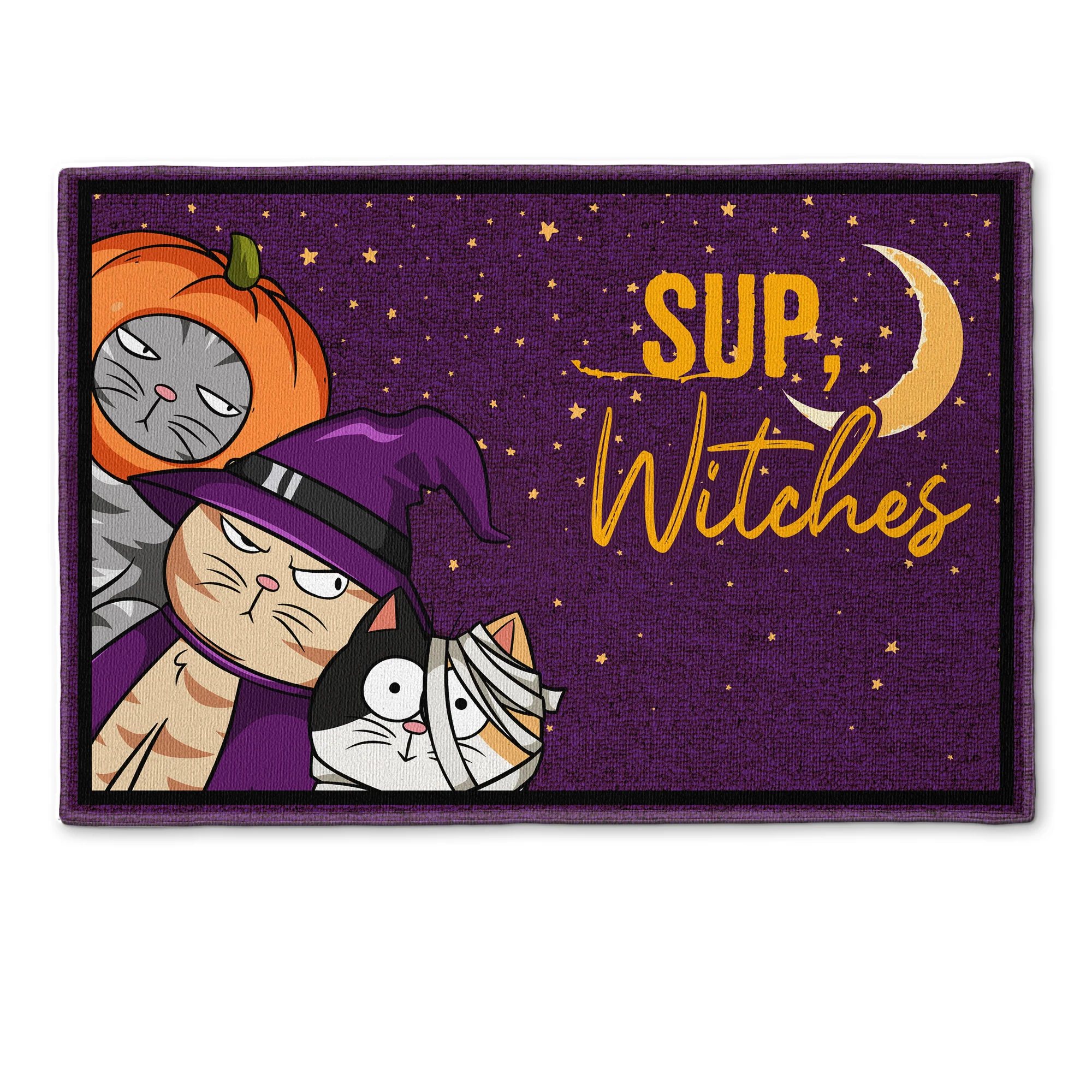 Sup Witches Pet Version - Personalized Doormat - Image 2