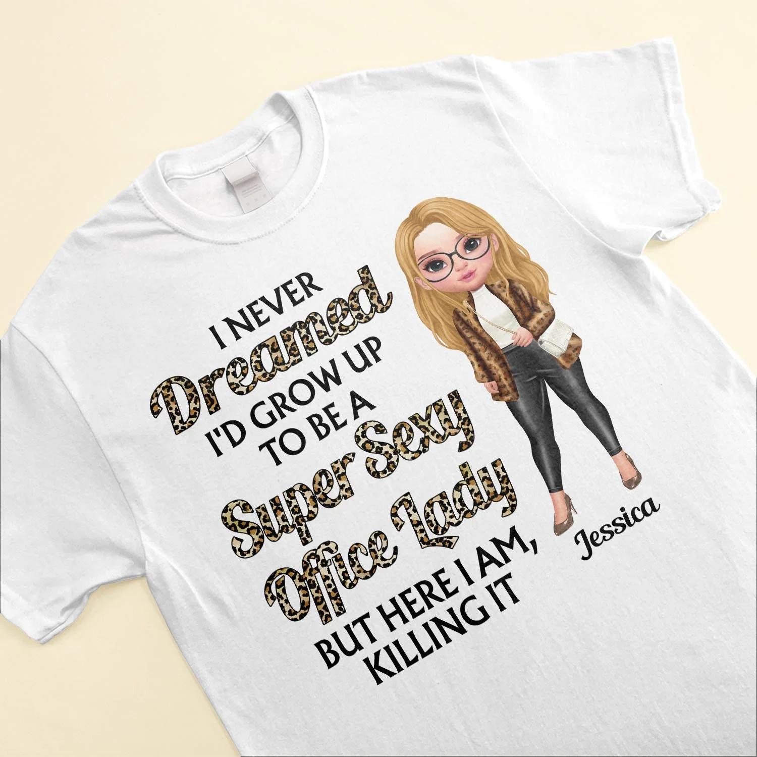 Super Sexy Office Lady - Personalized Shirt - Birthday Gift For Girls, Women, Office Lady - Fashion Girls - Image 3