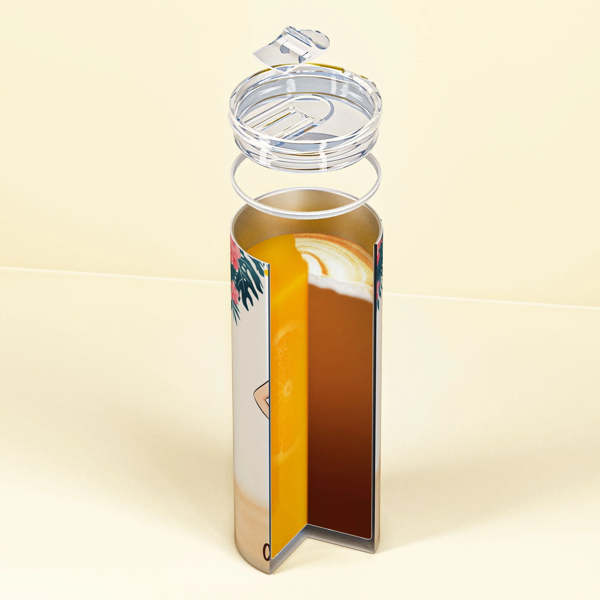 Tanned And Tipsy - Personalized Skinny Tumbler - Summer Gift For Friends, Daughter, Mom, Wife, Girls - Image 6
