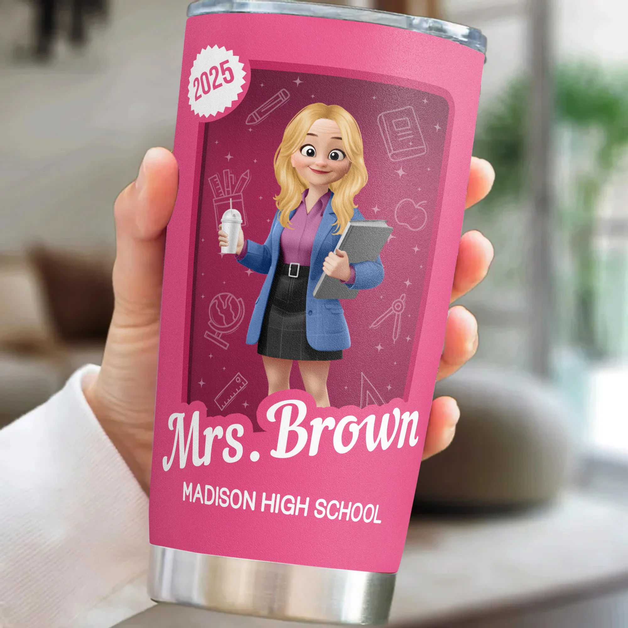Teacher Toy Box - Teacher Personalized Gift - Personalized Tumbler Cup - Image 5