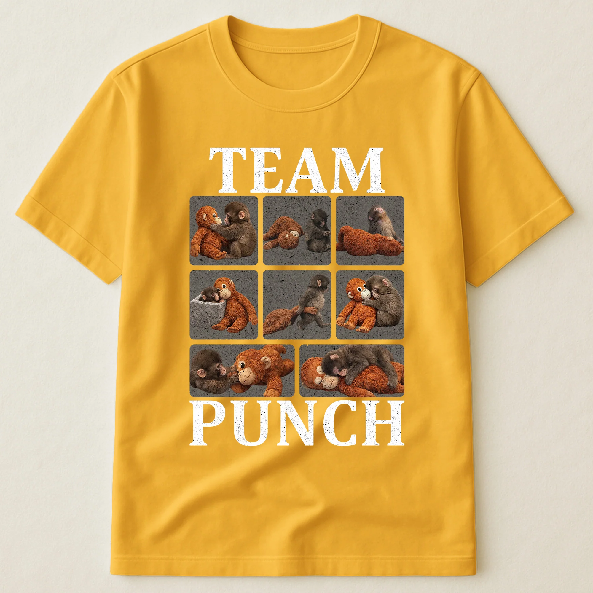 Team Punch - Punch Monkey Lovers, Animal Support, Peace Lovers - Shirt - Image 7