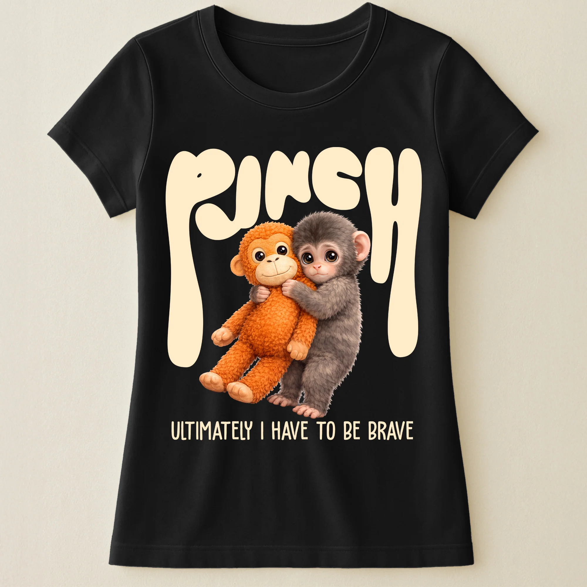 Team Punch Ultimately I Have To Be Brave - Punch Monkey Lovers, Animal Support, Peace Lovers - Shirt - Image 18