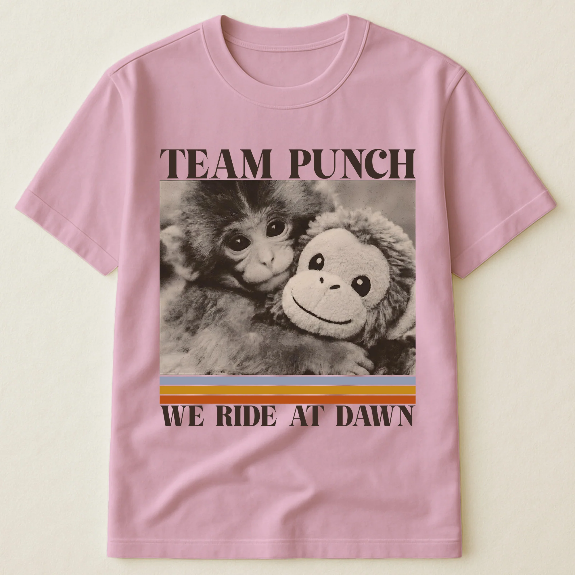 Team Punch We Ride At Dawn - Punch Monkey Lovers, Animal Support, Peace Lovers - Shirt - Image 20