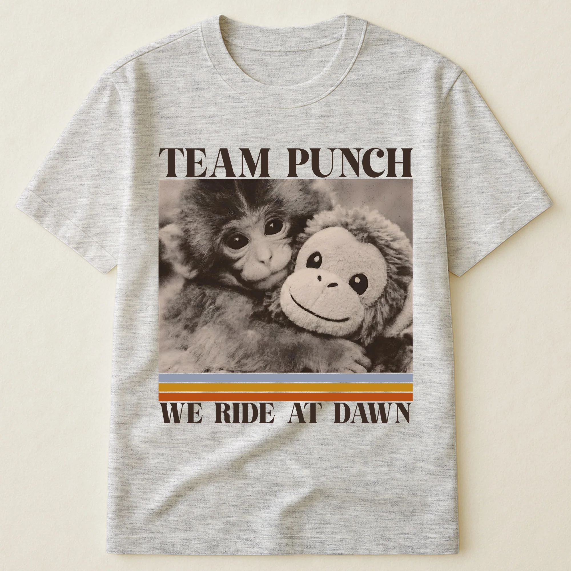 Team Punch We Ride At Dawn - Punch Monkey Lovers, Animal Support, Peace Lovers - Shirt - Image 21
