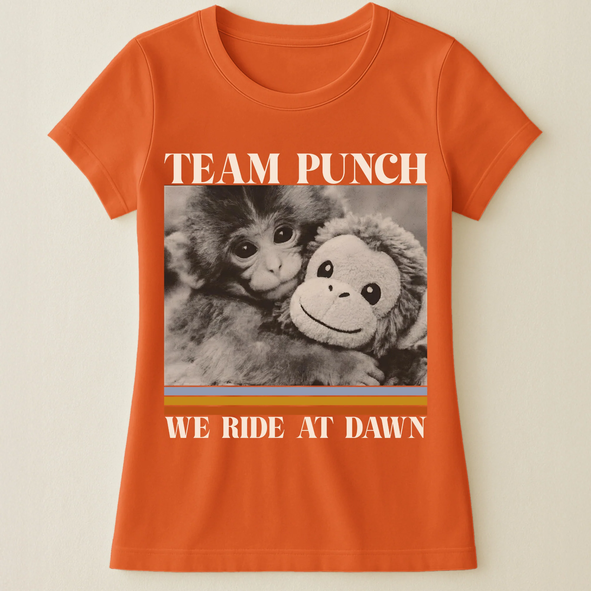 Team Punch We Ride At Dawn - Punch Monkey Lovers, Animal Support, Peace Lovers - Shirt - Image 33