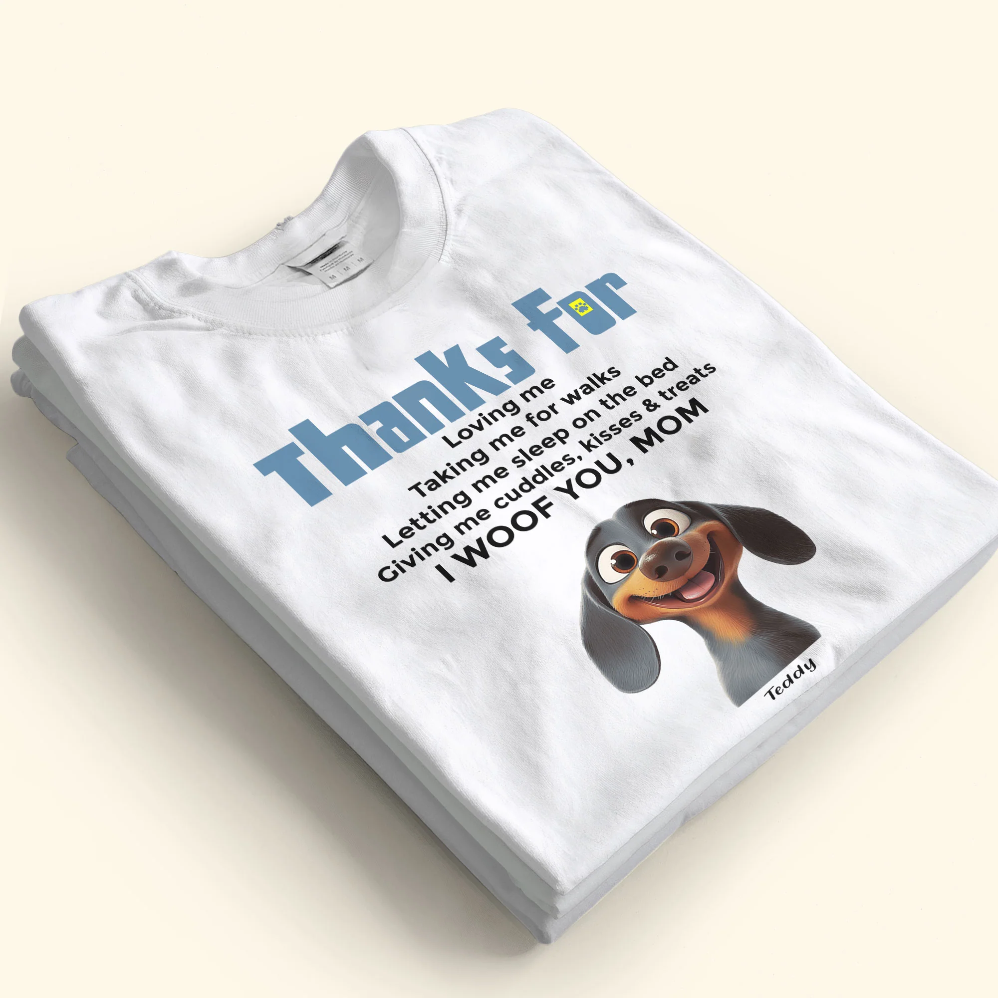 Thanks For Loving Me - Personalized Shirt - Image 5