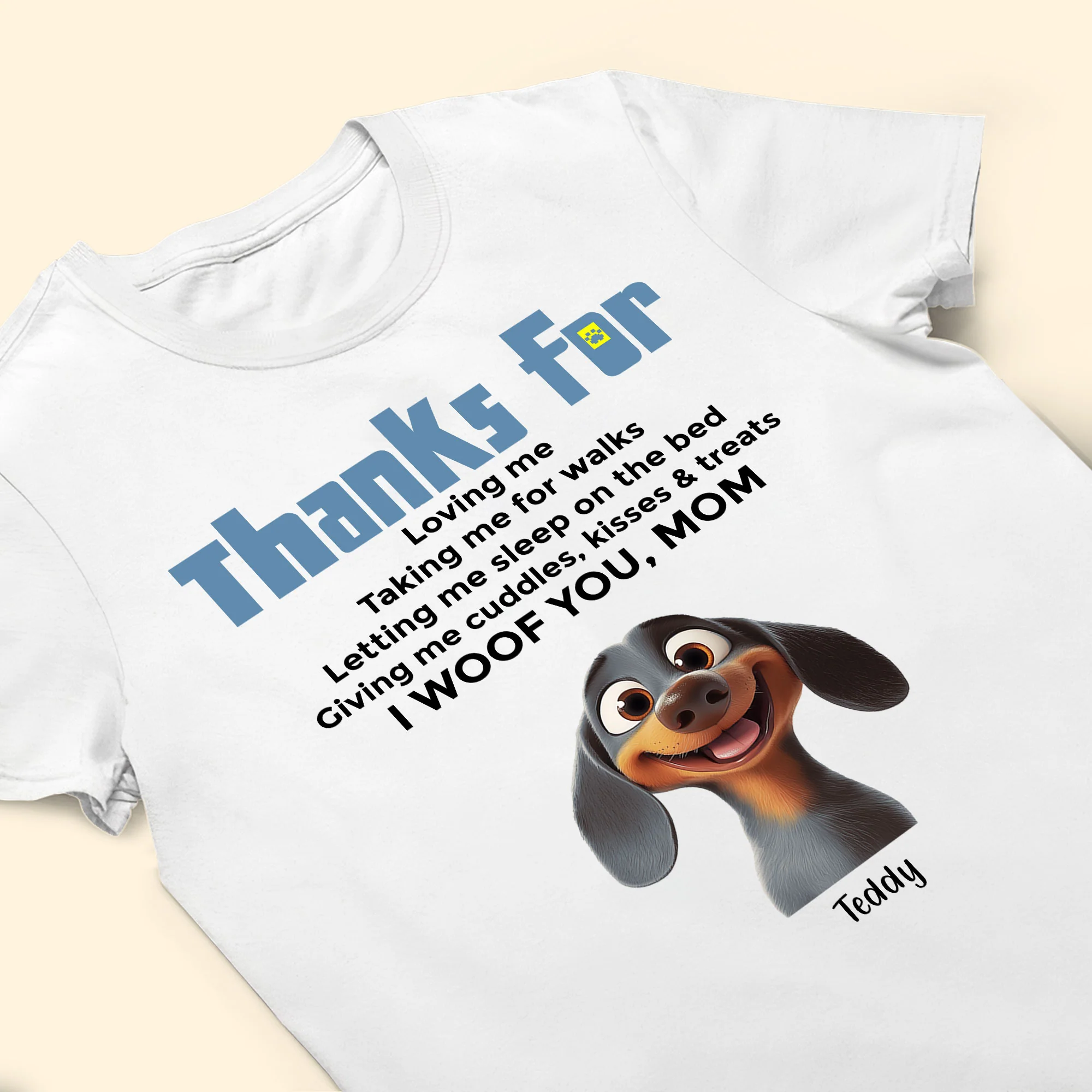 Thanks For Loving Me - Personalized Shirt - Image 6