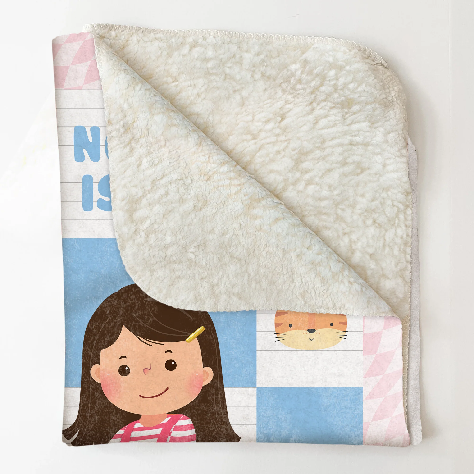 That's Your Superpower - Personalized Kid Blanket - Image 4