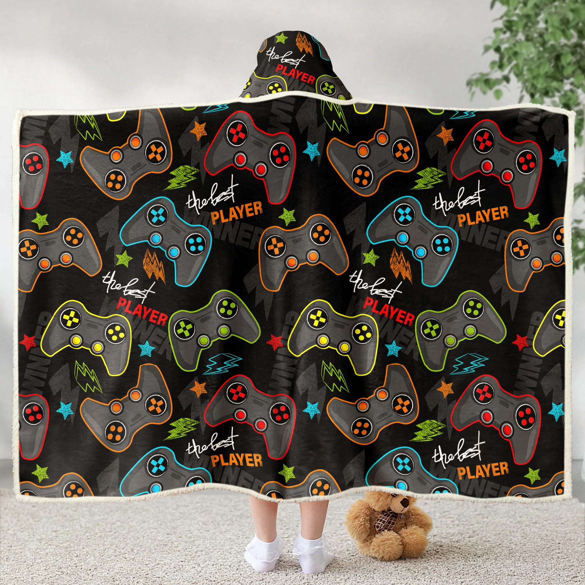 The Best Player Wearable Blanket Hoodie - Image 2