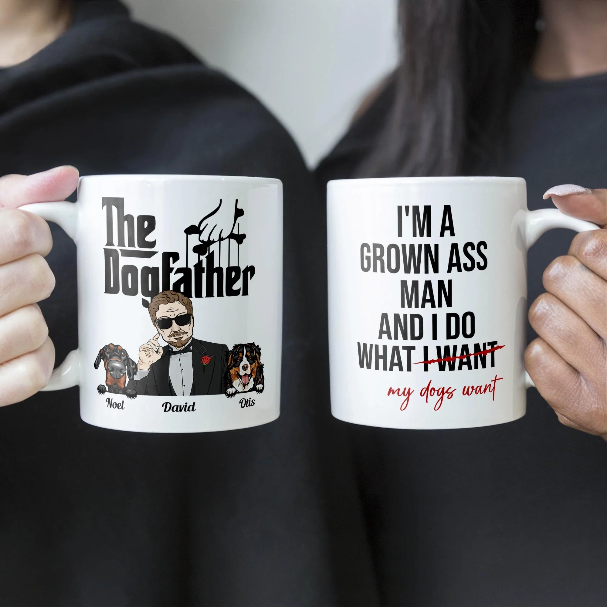 The Dogfather - Personalized Mug - Image 5