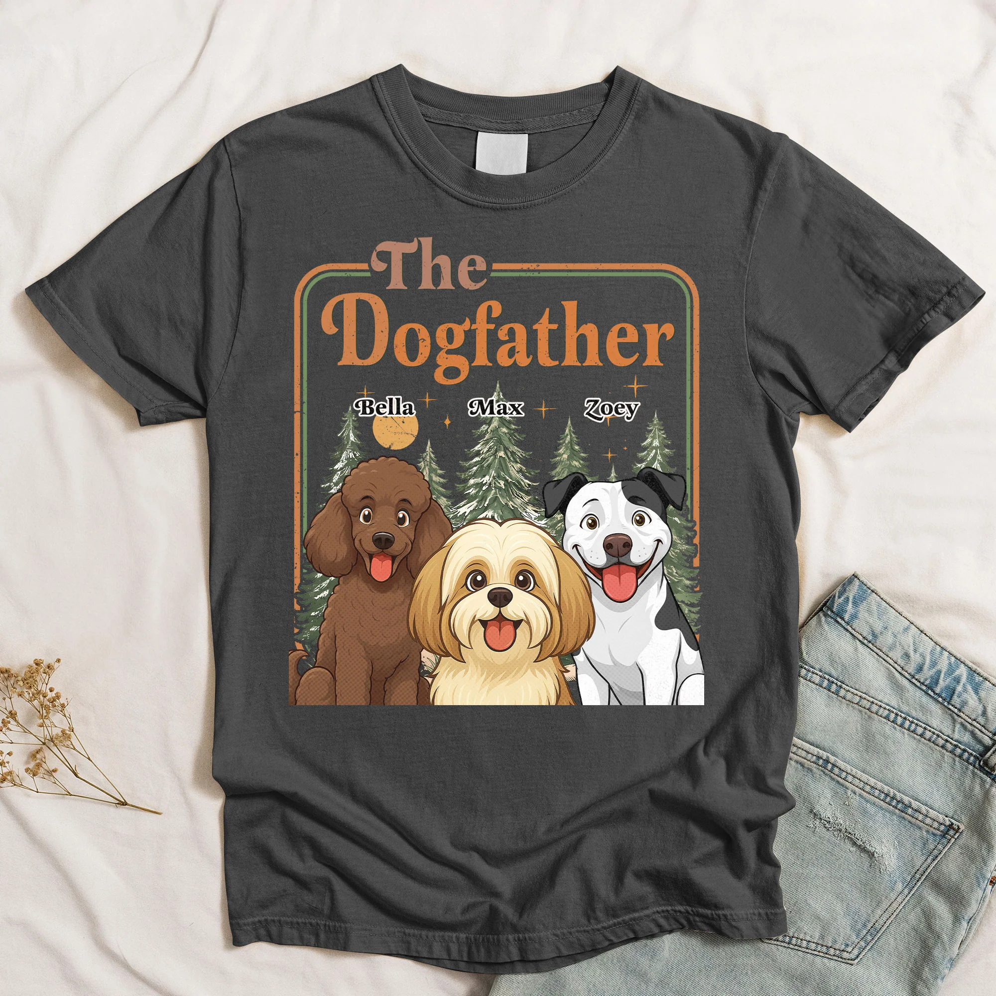 The Dogfather - Personalized Shirt