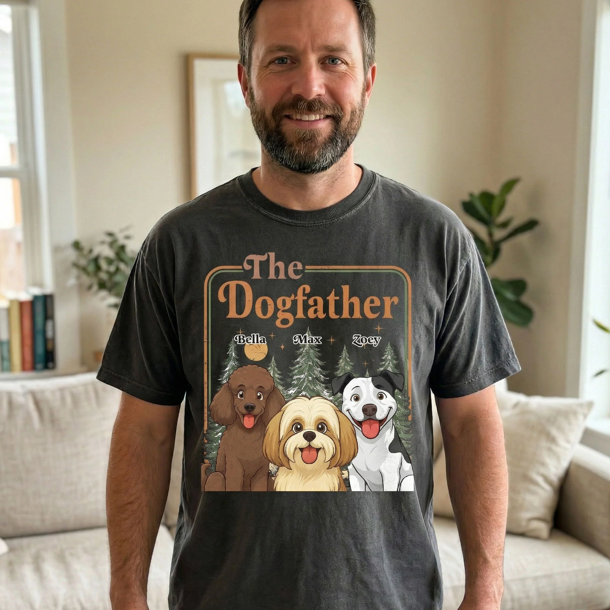 The Dogfather - Personalized Shirt - Image 2