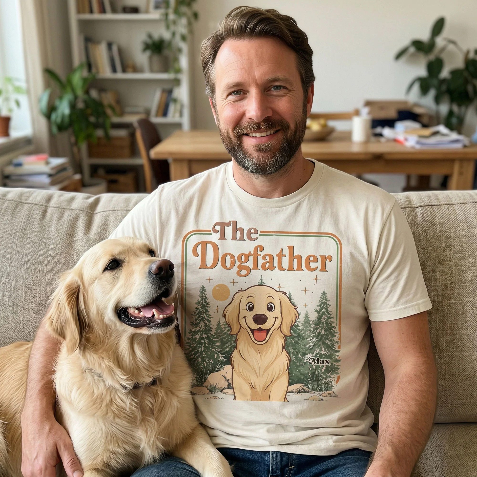 The Dogfather - Personalized Shirt - Image 3