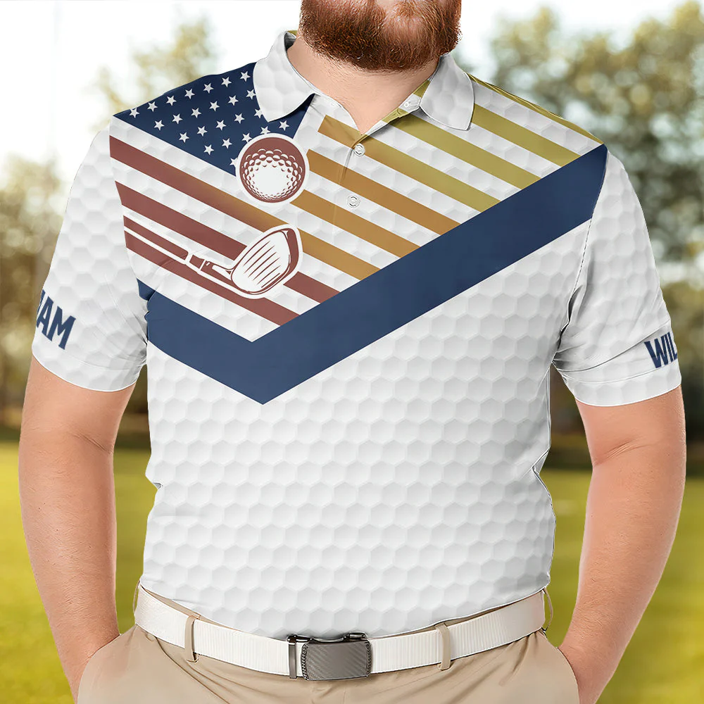 The Golfing Legend Golf Polo Gift For Golf Lovers - Custom Golf Shirt - Image 2