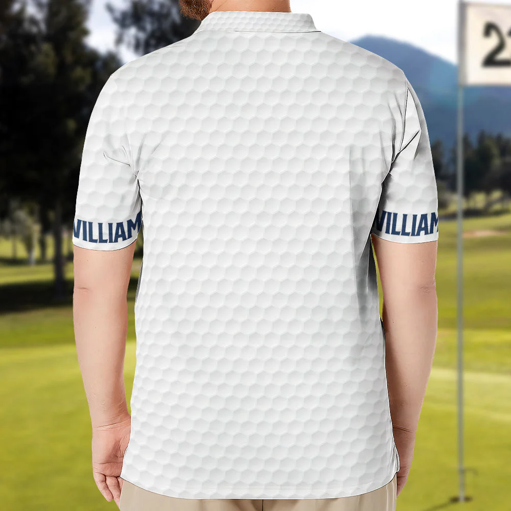 The Golfing Legend Golf Polo Gift For Golf Lovers - Custom Golf Shirt - Image 3