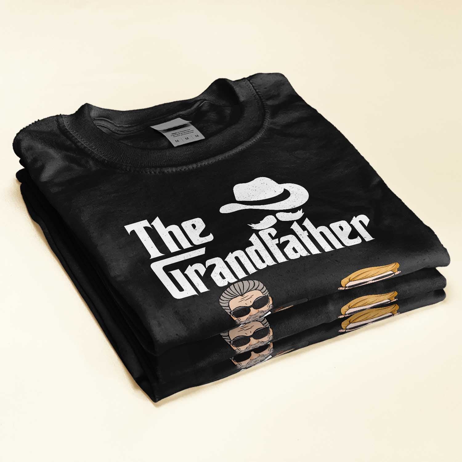 The Grandfather - Personalized Shirt - Grandpa And Kids Suit - Image 2