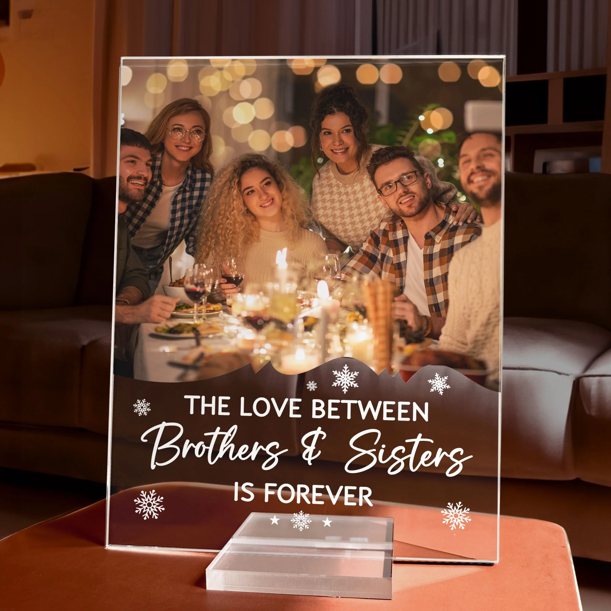 The Greatest Gift Our Parents Gave Us - Personalized Acrylic Photo Plaque - Image 4