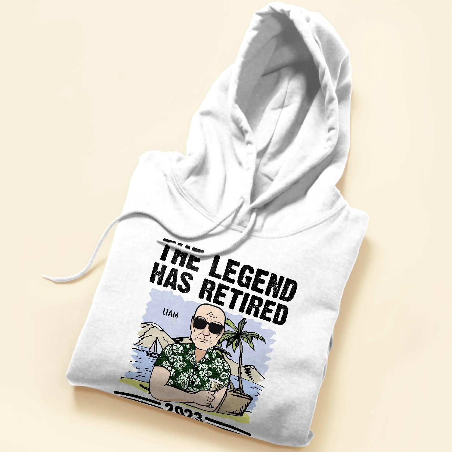 The Legend Has Retired - Not My Problem Anymore - Personalized Shirt - Image 5