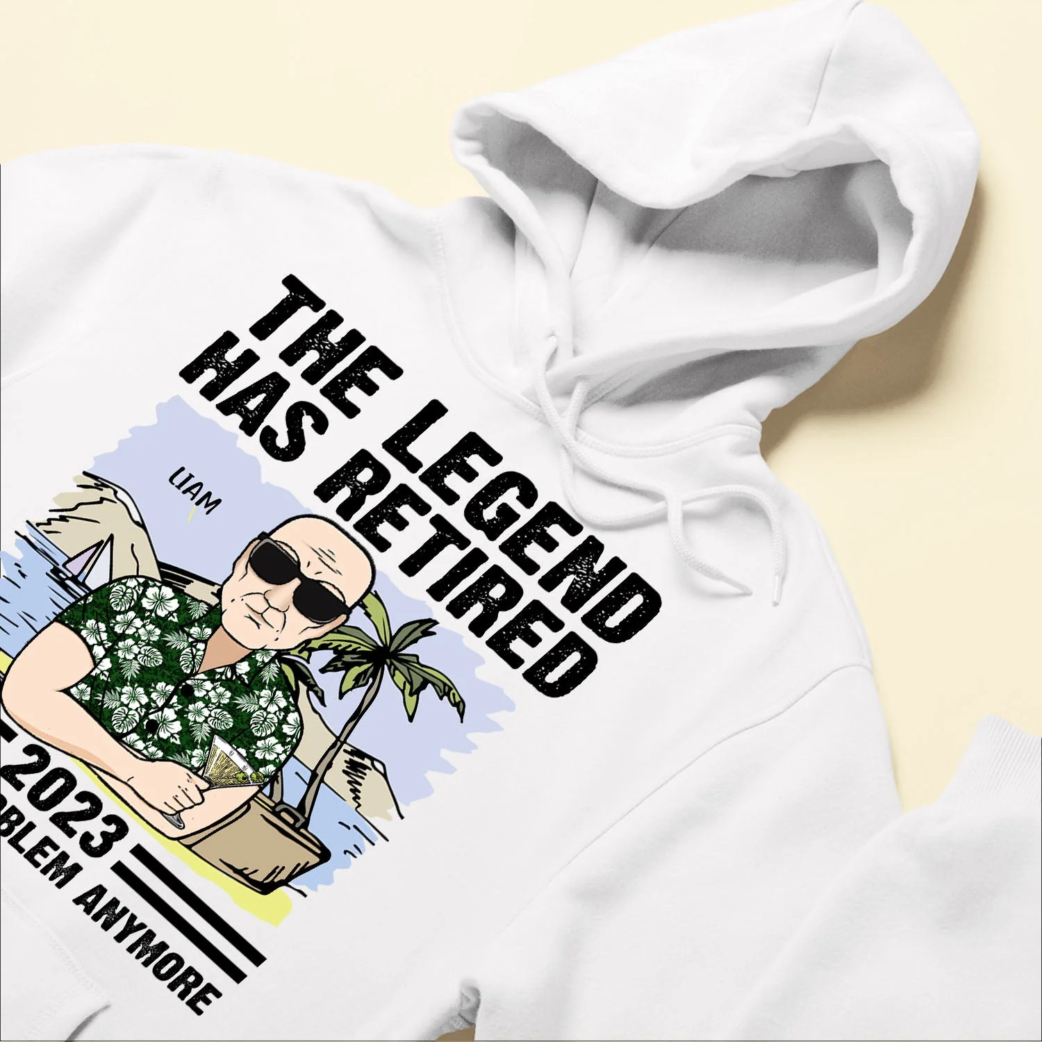 The Legend Has Retired - Not My Problem Anymore - Personalized Shirt - Image 6