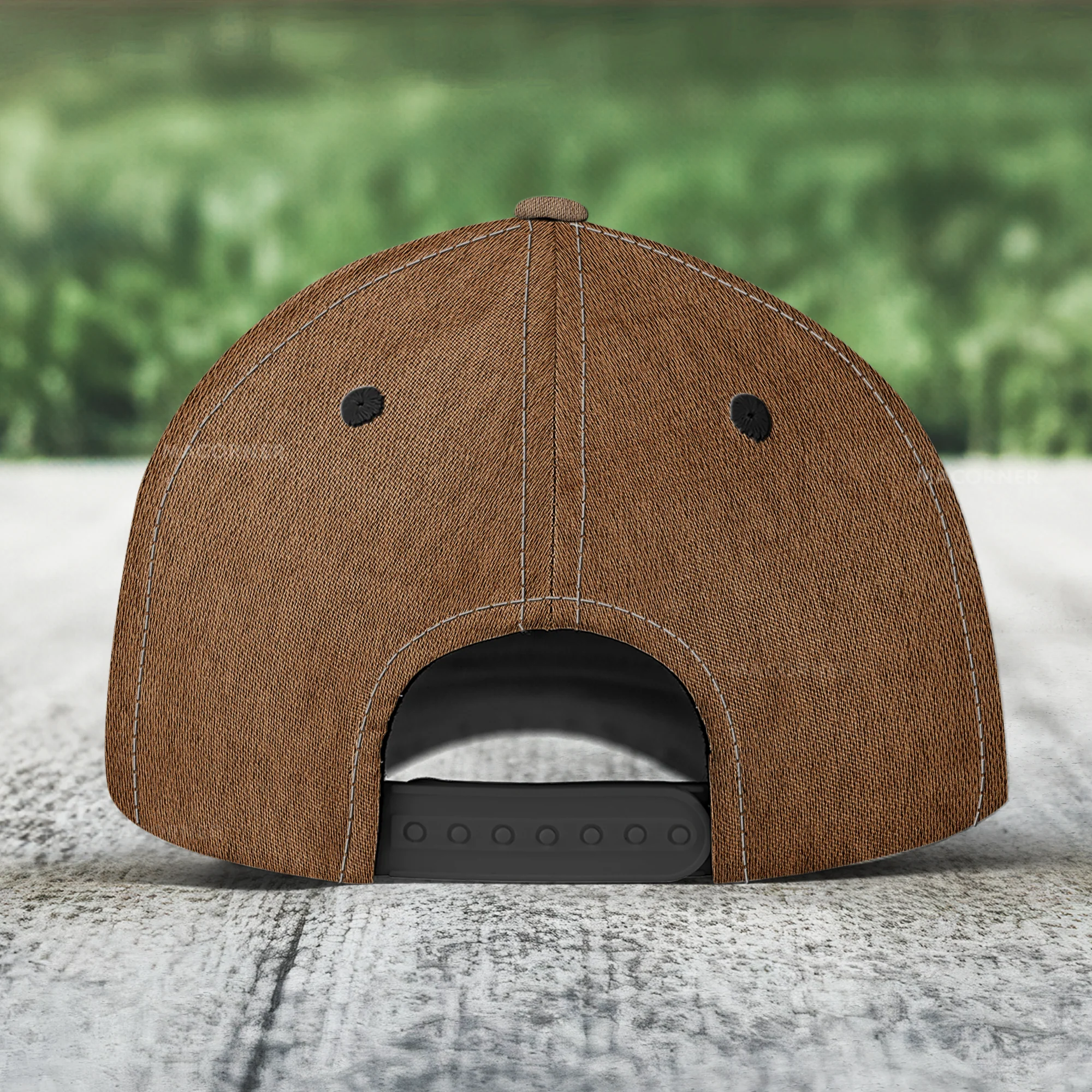 The Legend Has Retired Not My Problem Anymore - Personalized Classic Cap - Image 3