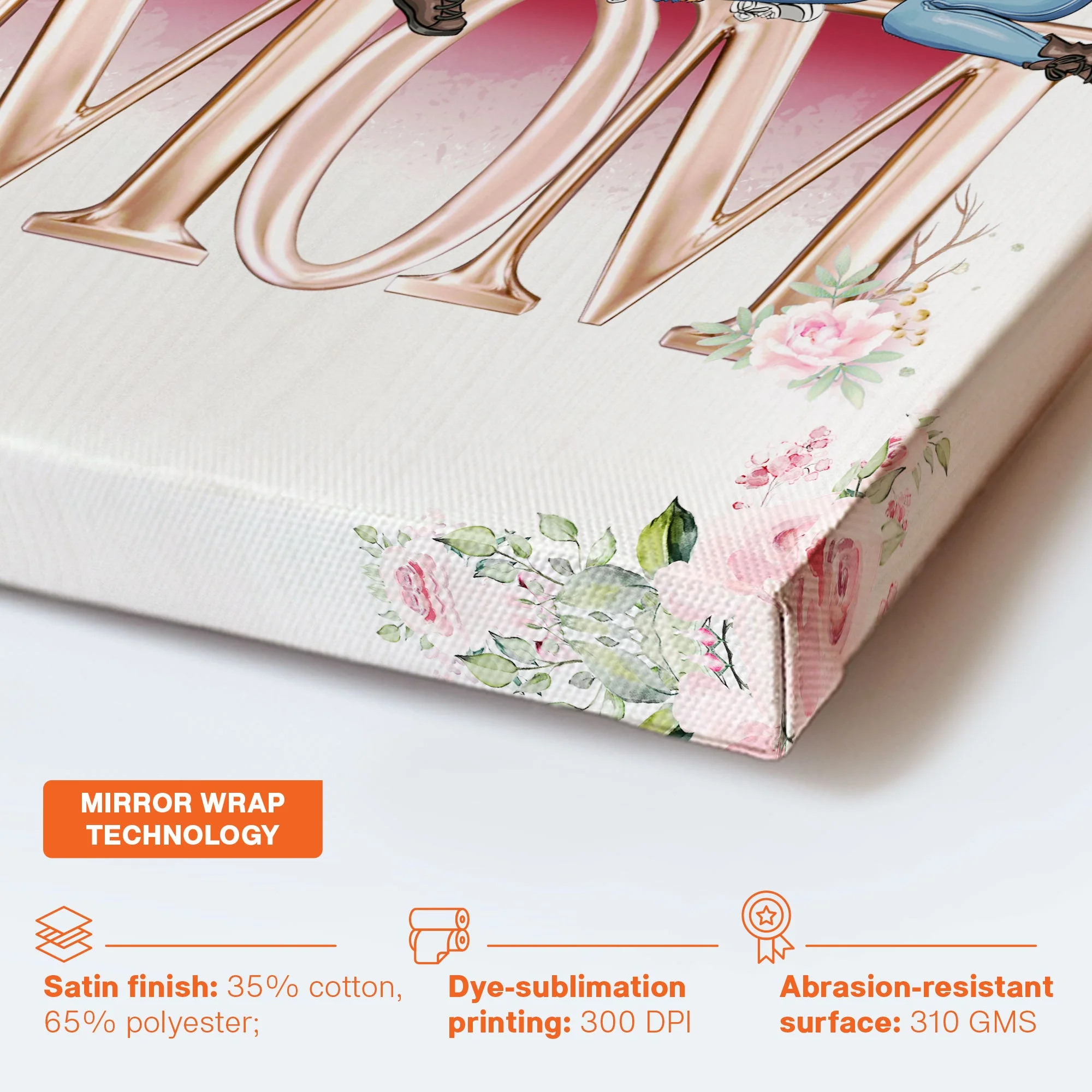 The Love Between Mother And Daughters - Personalized Poster/Wrapped Canvas - Image 3