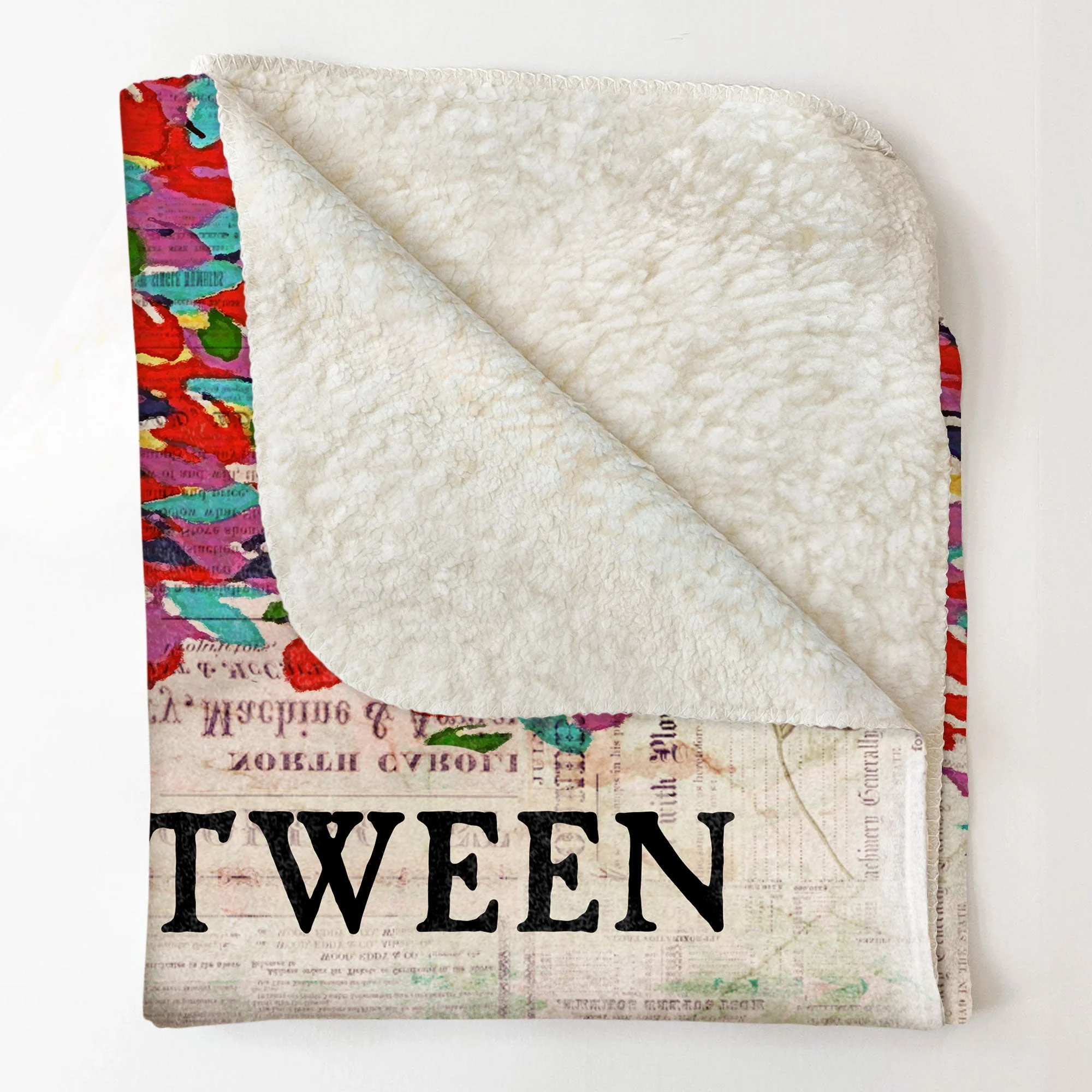 The Love Between Mother & Children Forever - Personalized Blanket - Mothers Day Gift For Mom, Mama - Image 4