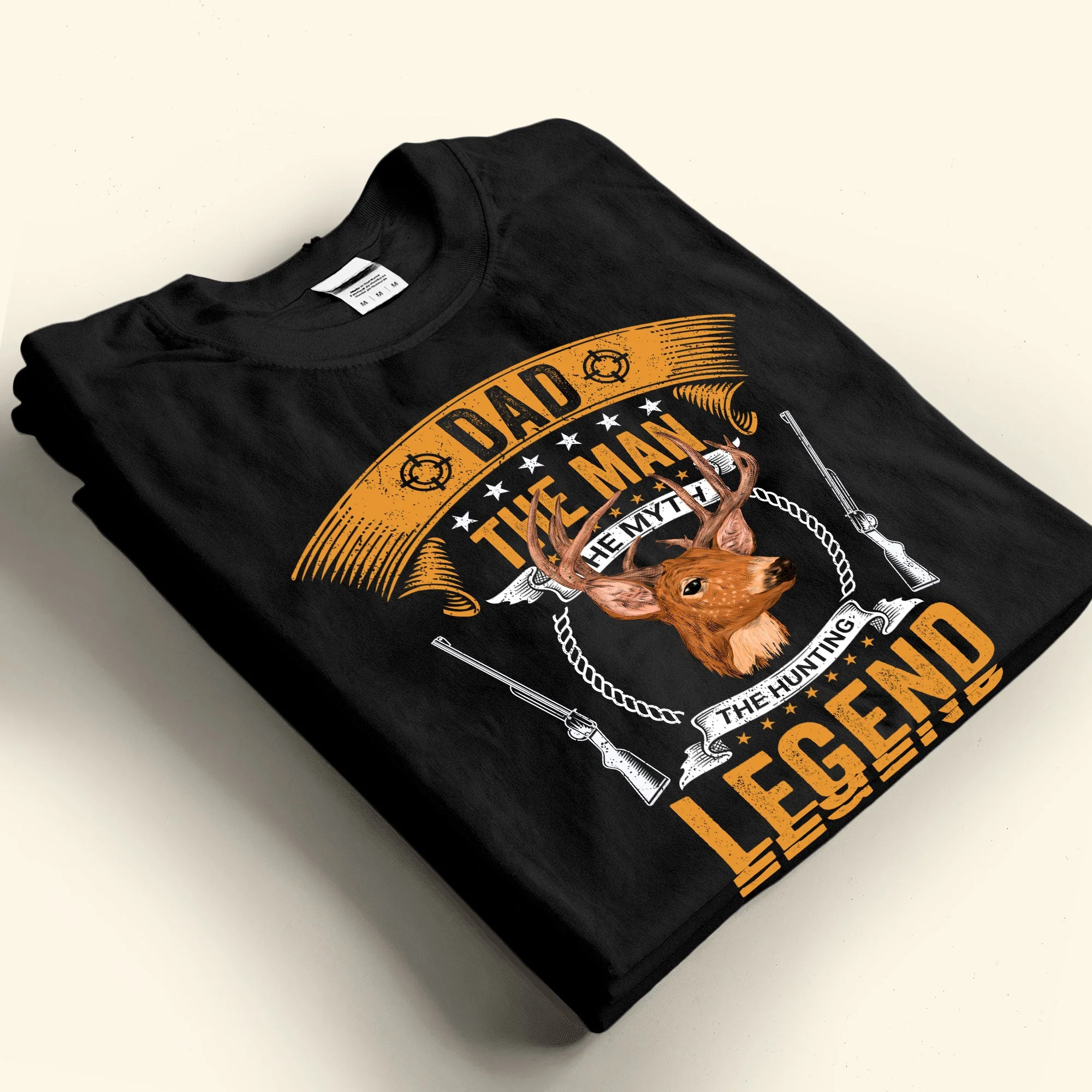 The Man The Myth The Hunting Legend - Personalized Shirt - Image 2