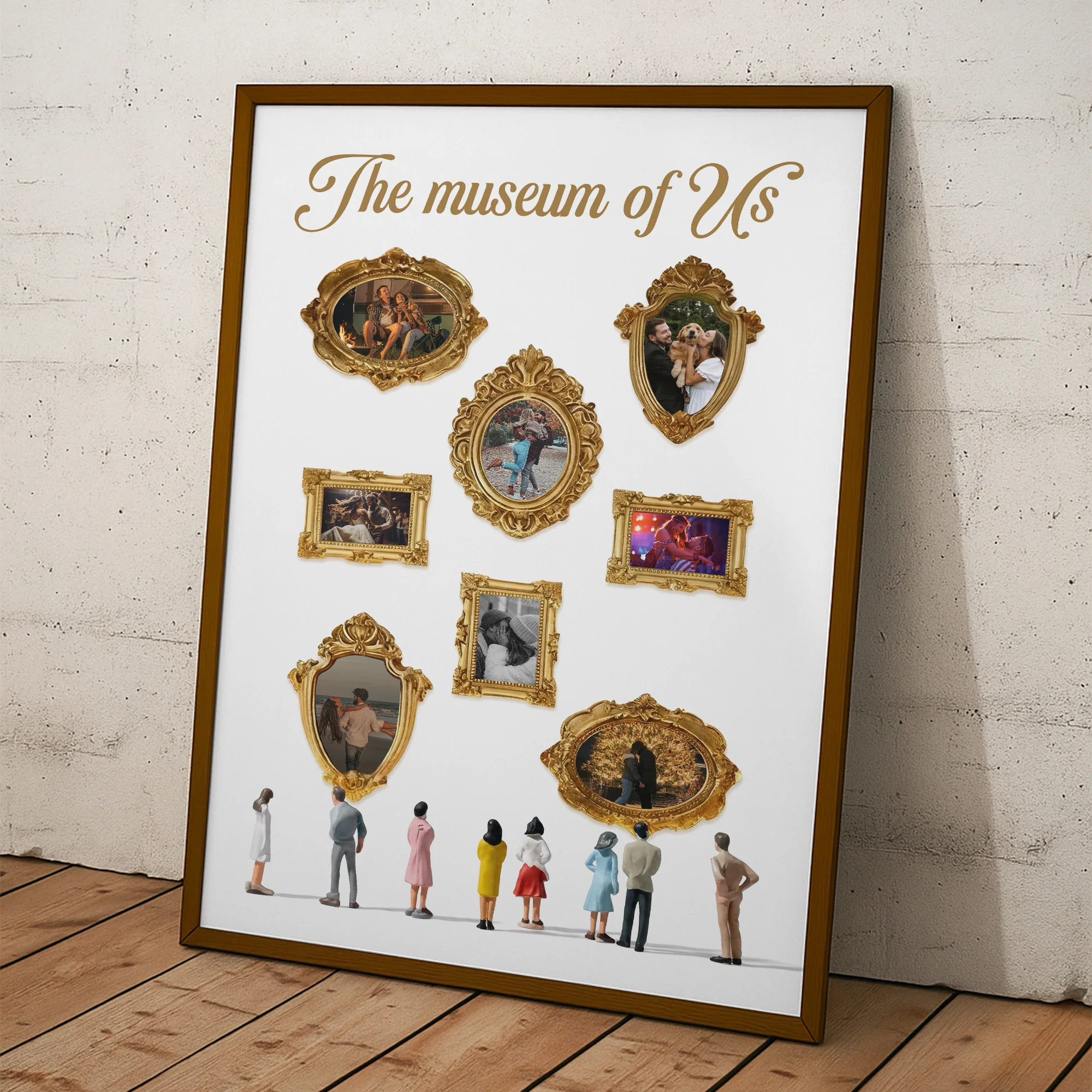 The Museum Of Us - Custom With Couple Photos - Personalized Photo Poster - Image 5