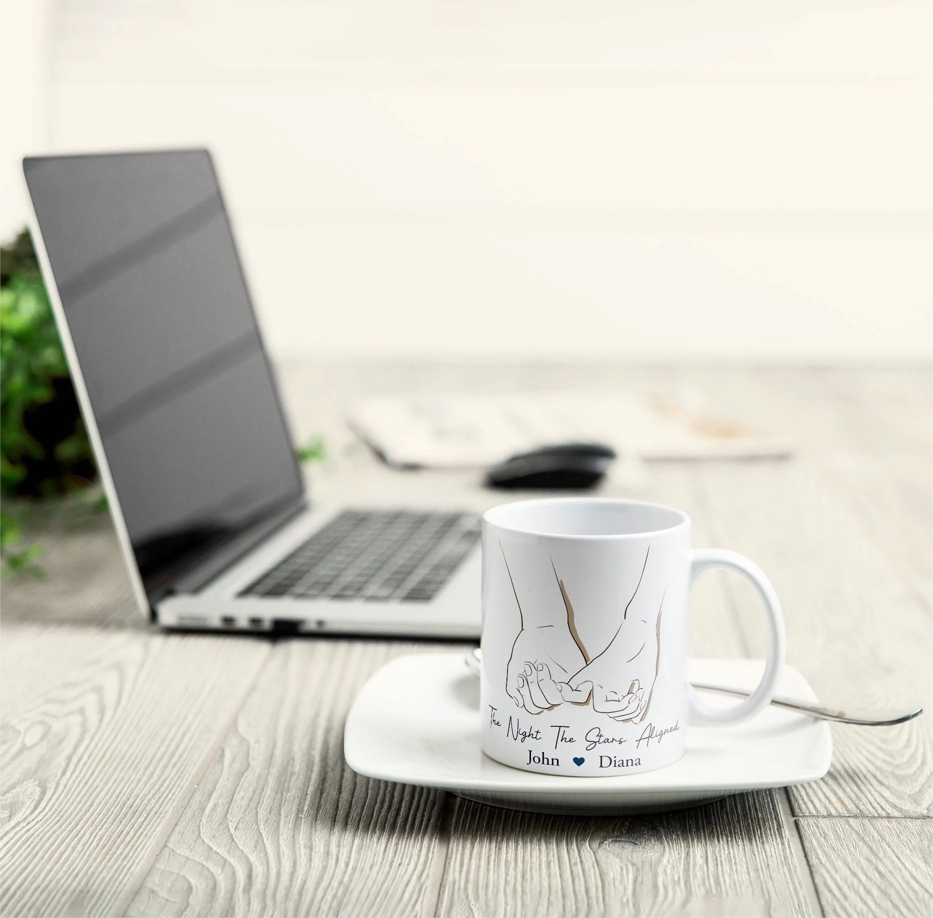 The Night The Stars Aligned - Personalized Mug - Image 4