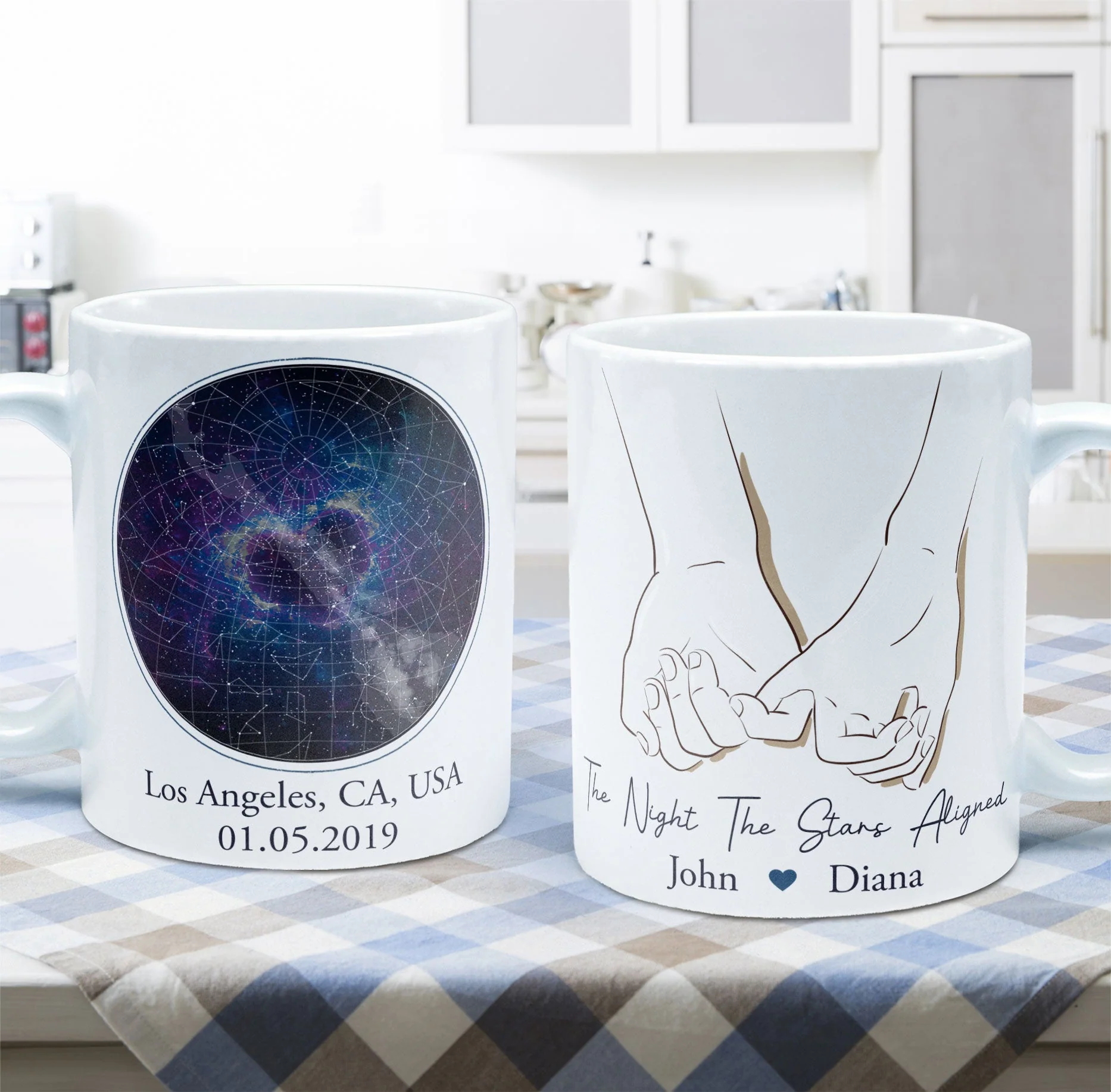 The Night The Stars Aligned - Personalized Mug - Image 6