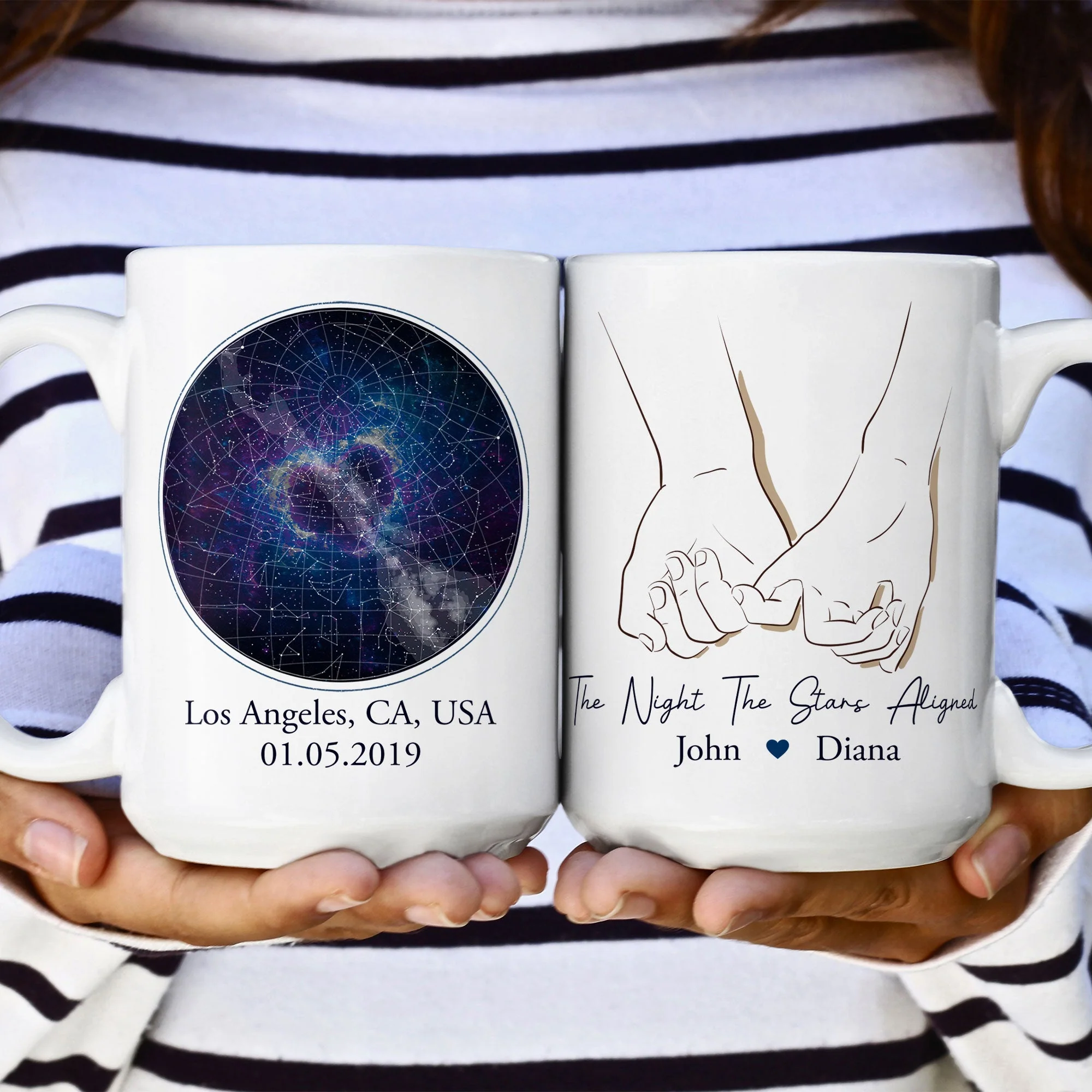 The Night The Stars Aligned - Personalized Mug - Image 7