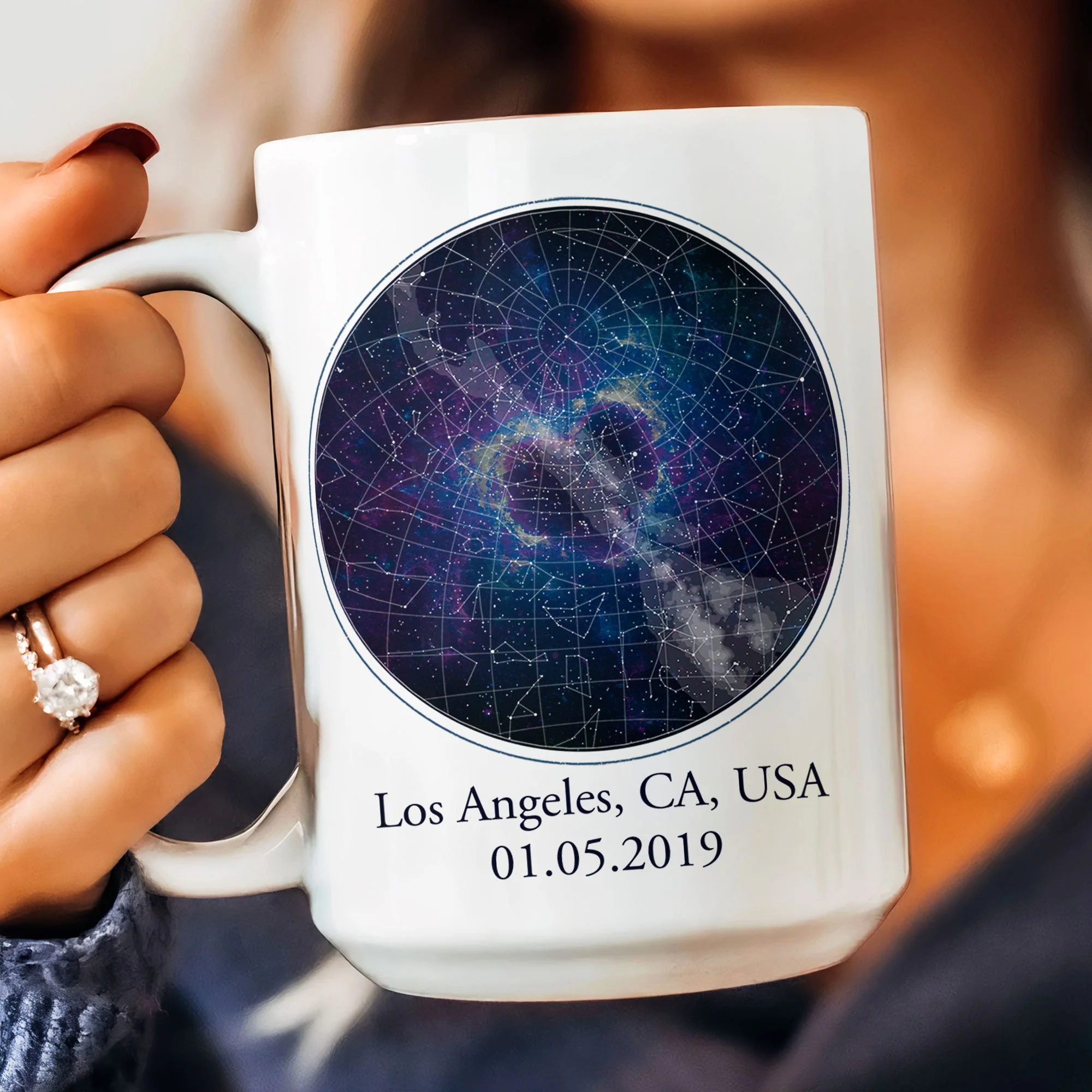 The Night The Stars Aligned - Personalized Mug - Image 8