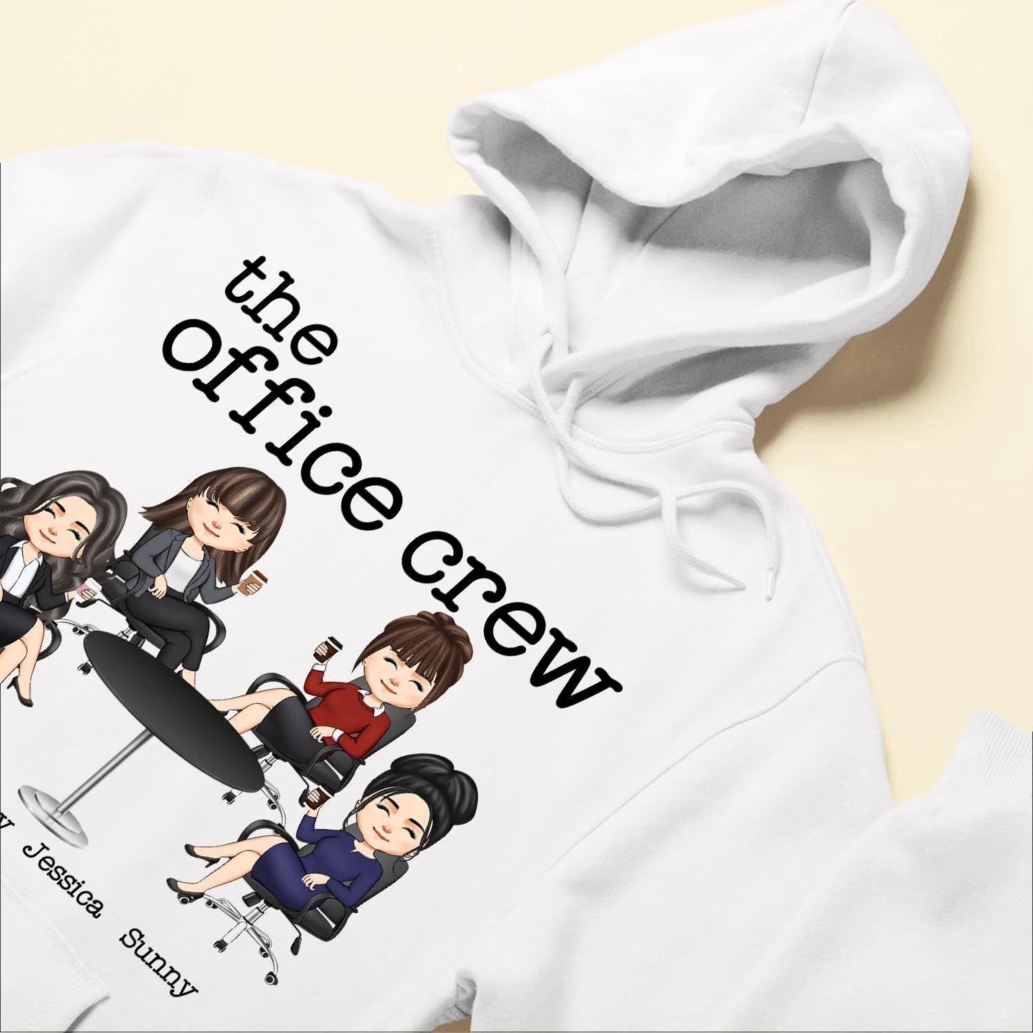 The Office Crew  - Personalized Shirt - Birthday Gift For Colleagues, Employees, Office Squad - Image 6