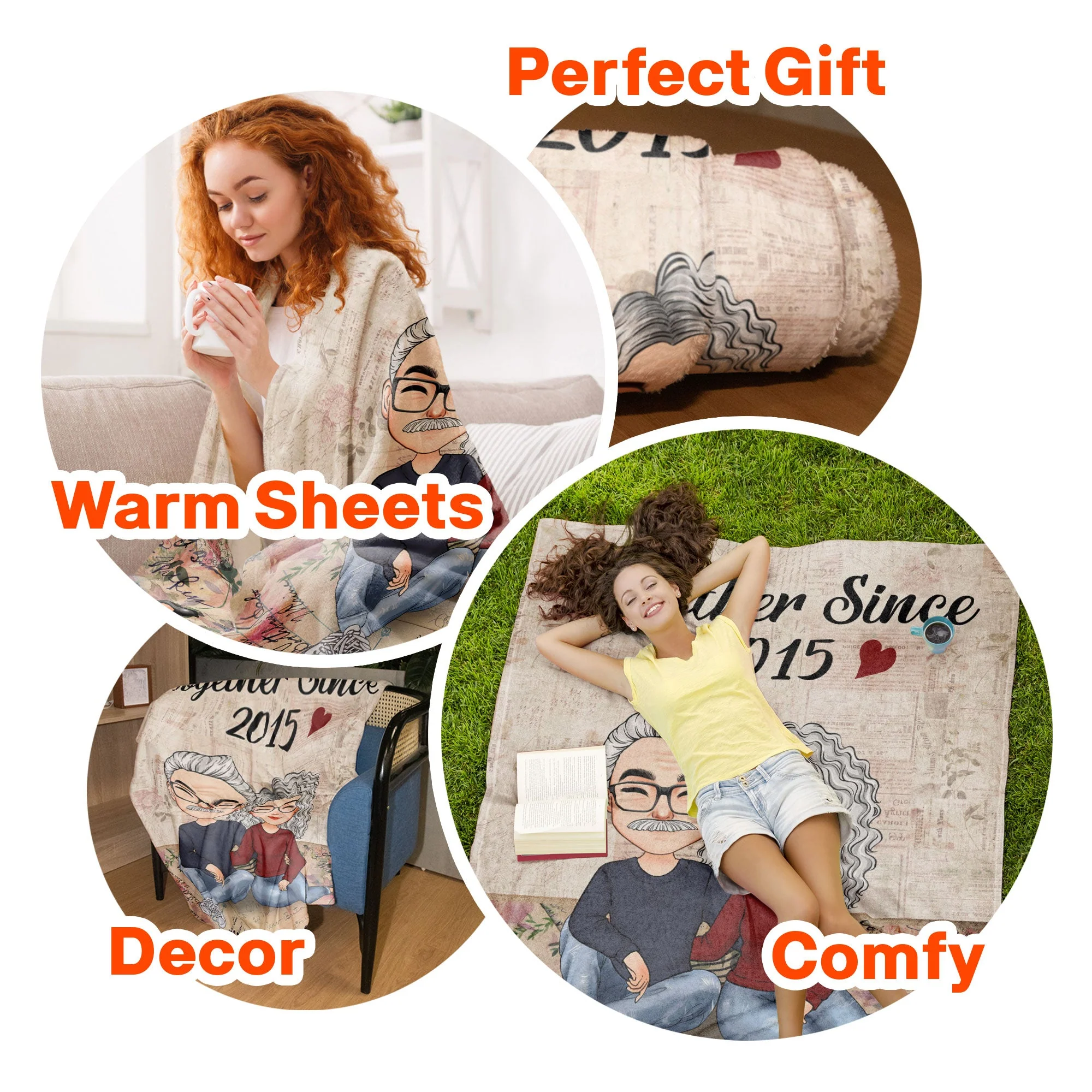 The Only One I Want To Annoy - Personalized Blanket - Image 6