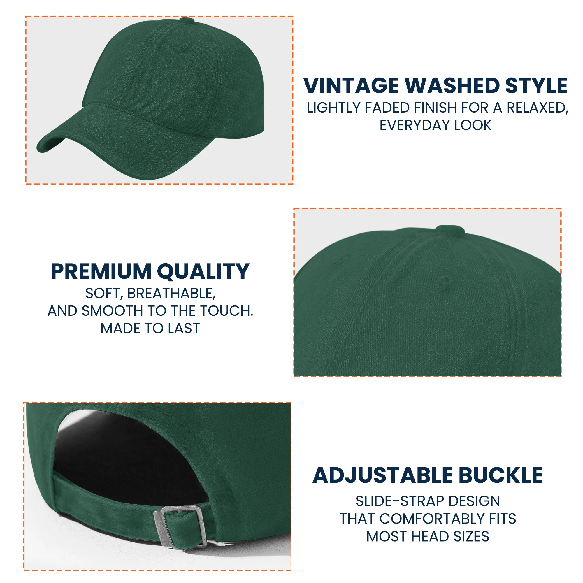 The Treat Dealer - Personalized Distressed Denim Cap - Image 7