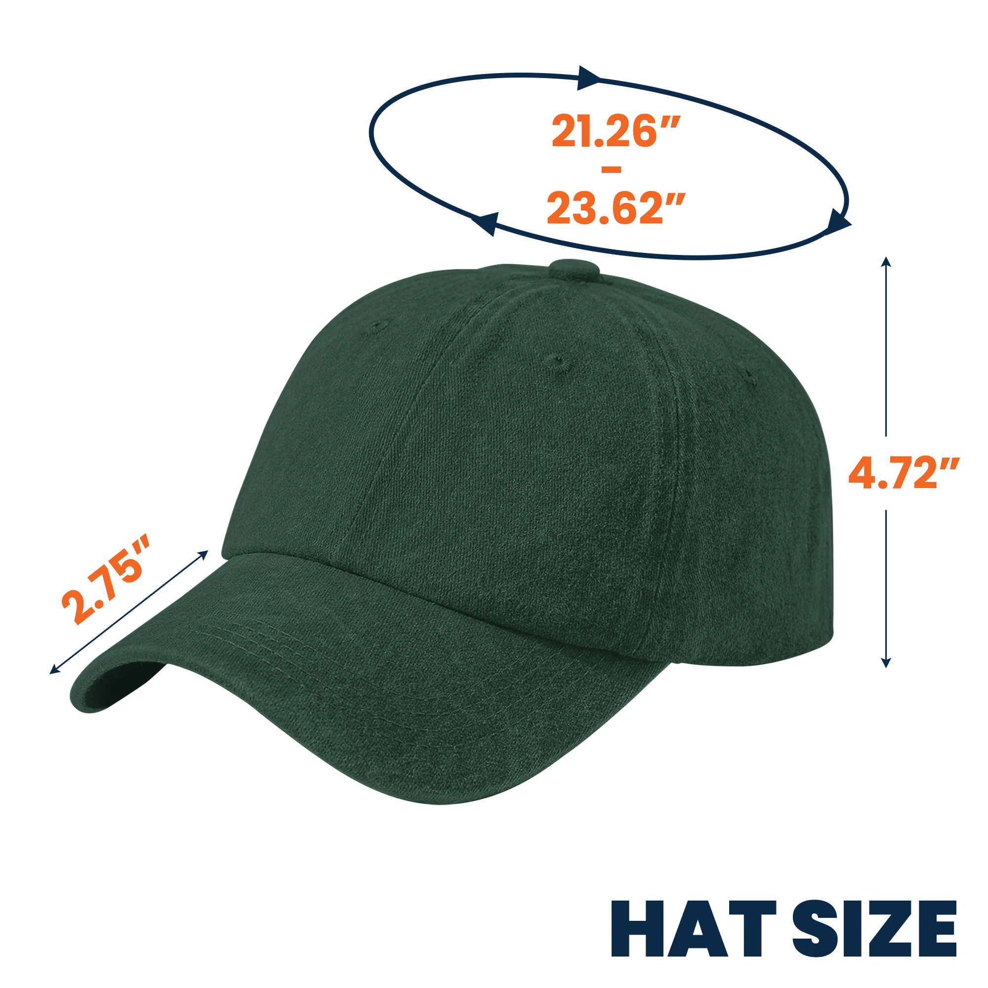 The Treat Dealer - Personalized Distressed Denim Cap - Image 8