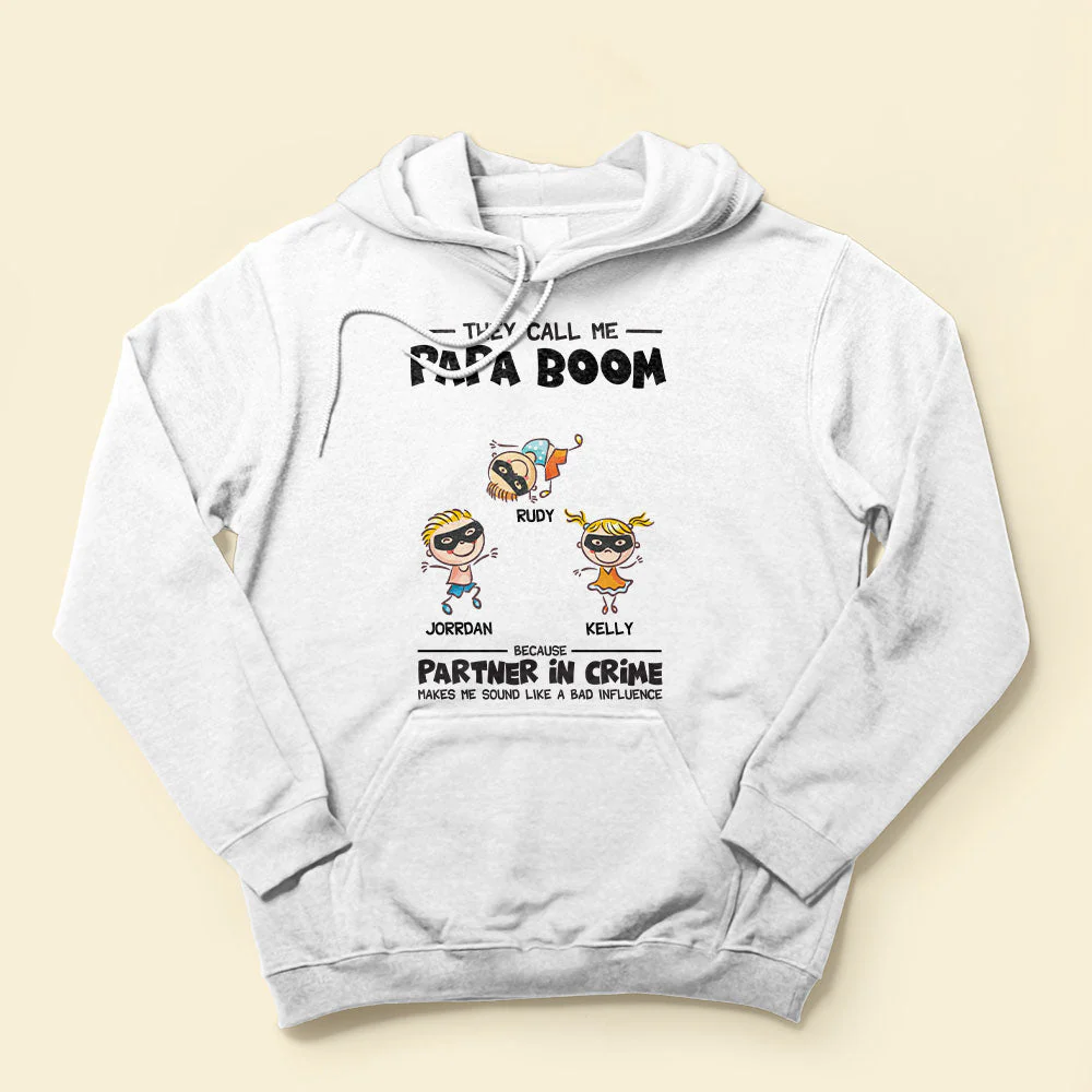 Partner In Crime Kids - Personalized Shirt - Image 4